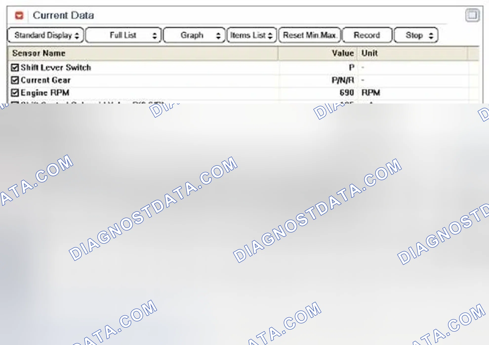 Scheme 839: Monitor Scantool Data