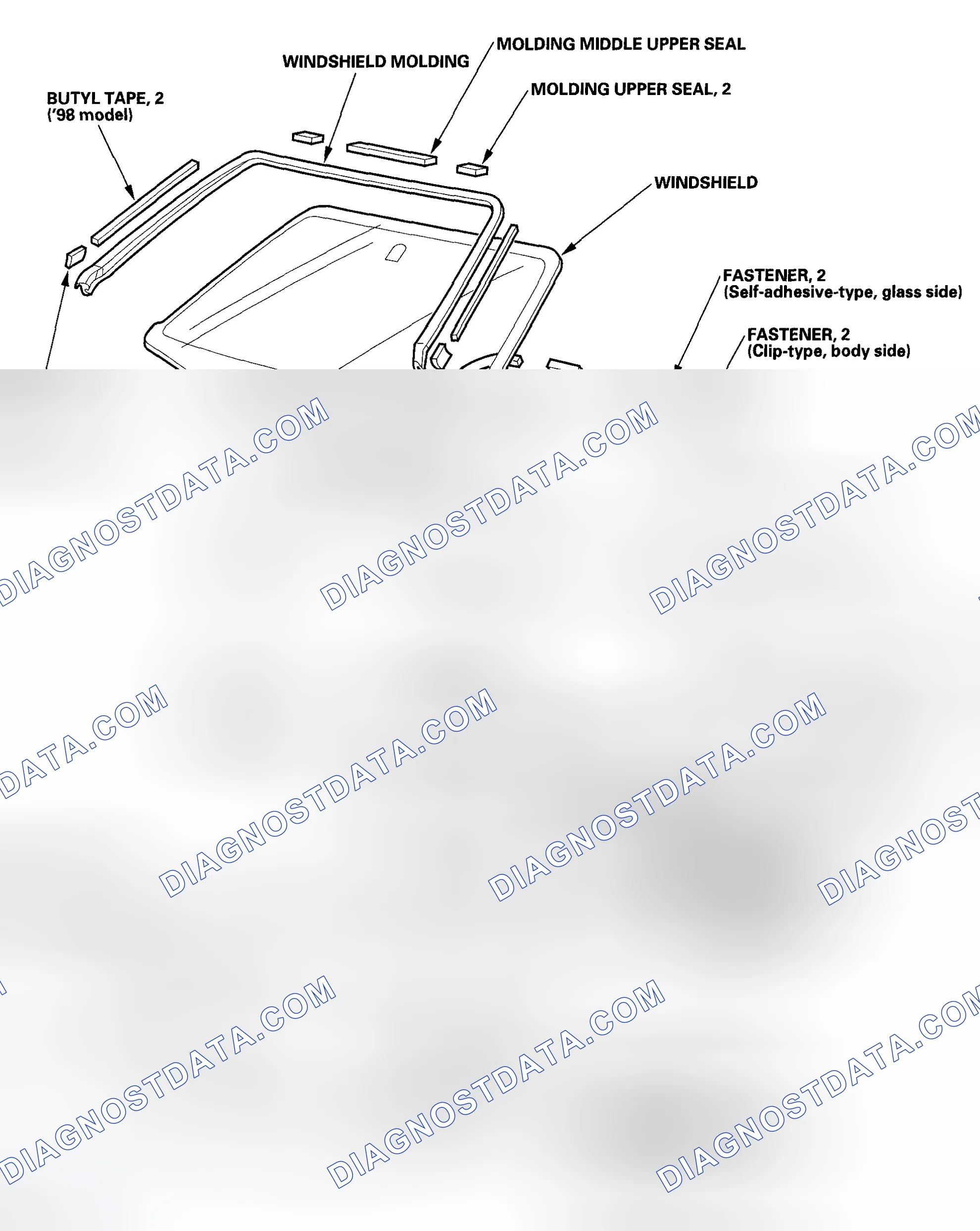 Scheme 1: Component Location Index - Coupe