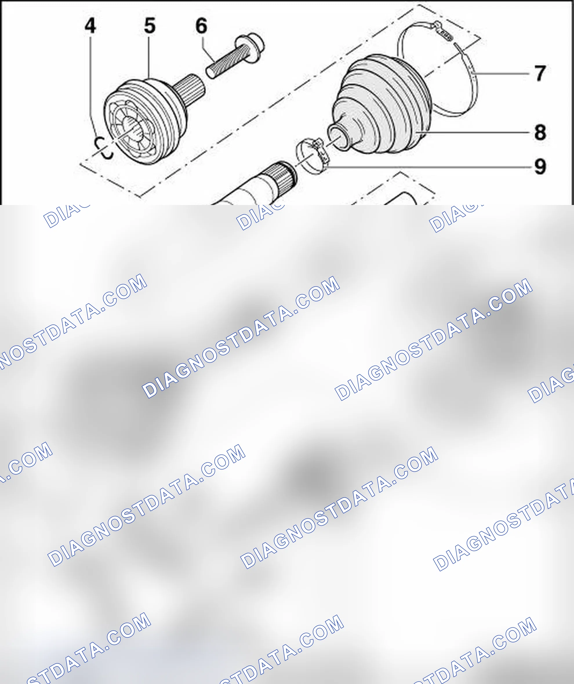 Scheme 158: DRIVE AXLE OVERVIEW