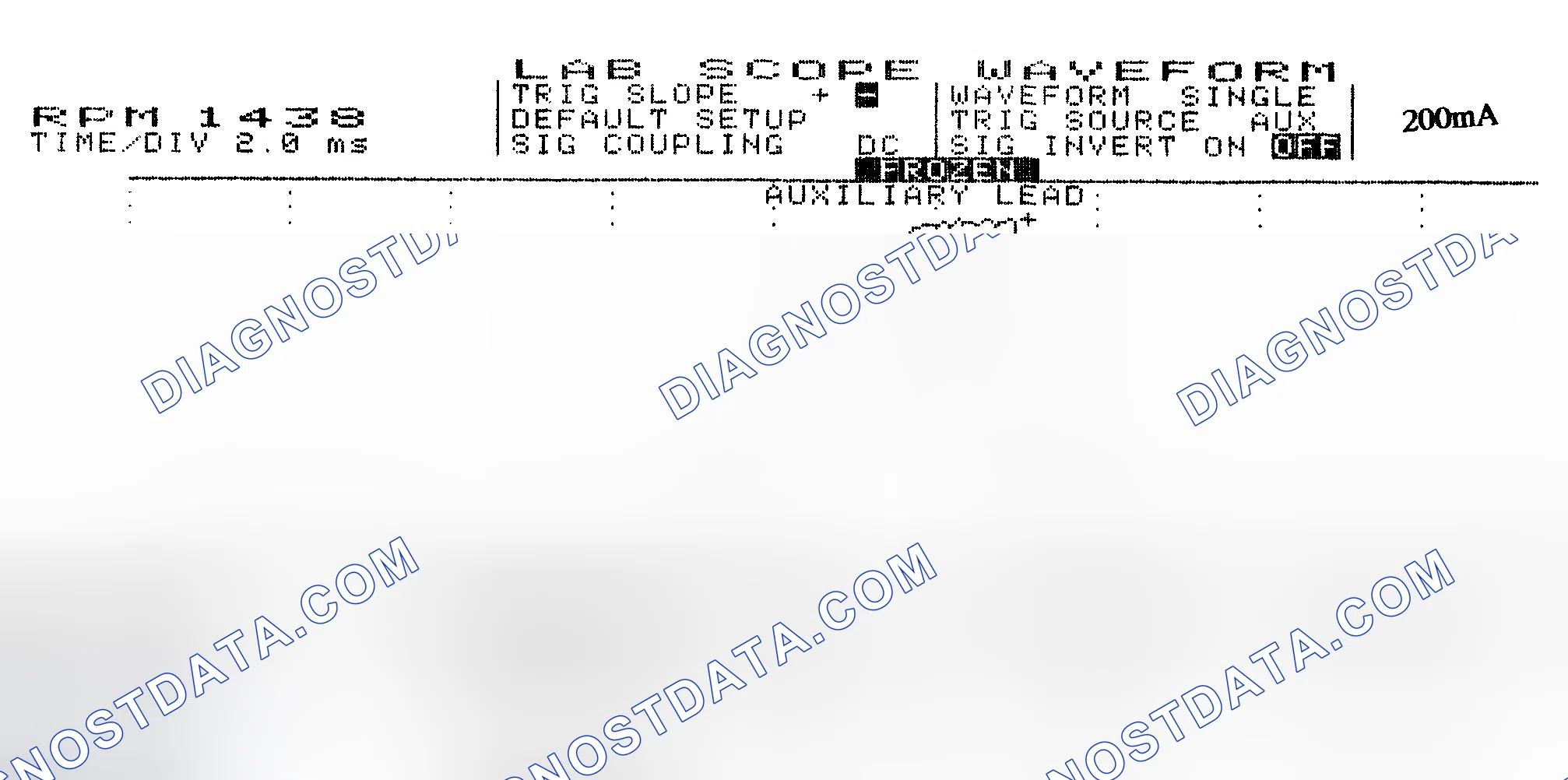 Scheme 15: Single Injector w/Normal Current Flow - Current Pattern