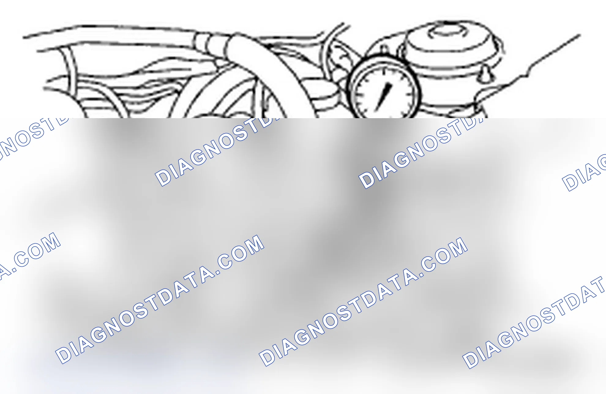 Fig. 12: Checking Intake Manifold Vacuum Pressure Vacuum Gauge