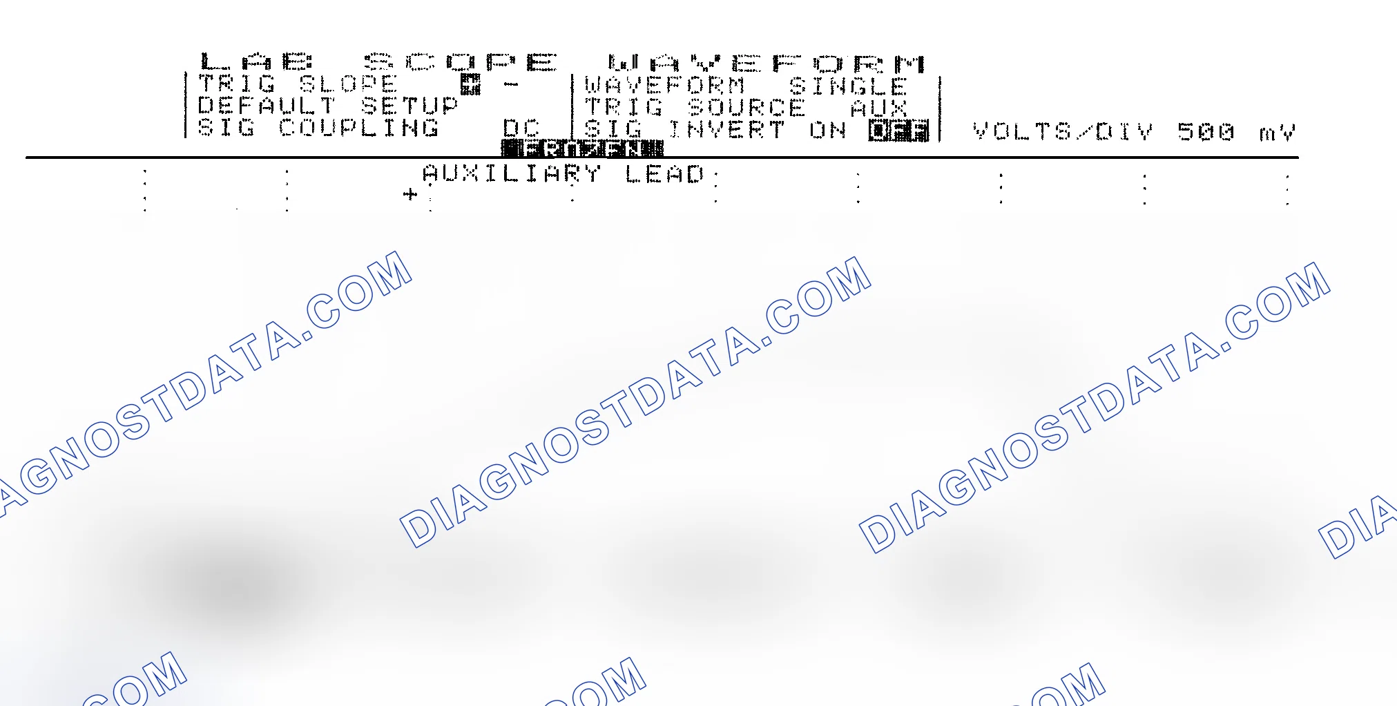 Scheme 14: Single Injector w/Excessive Current Flow - Current Pattern