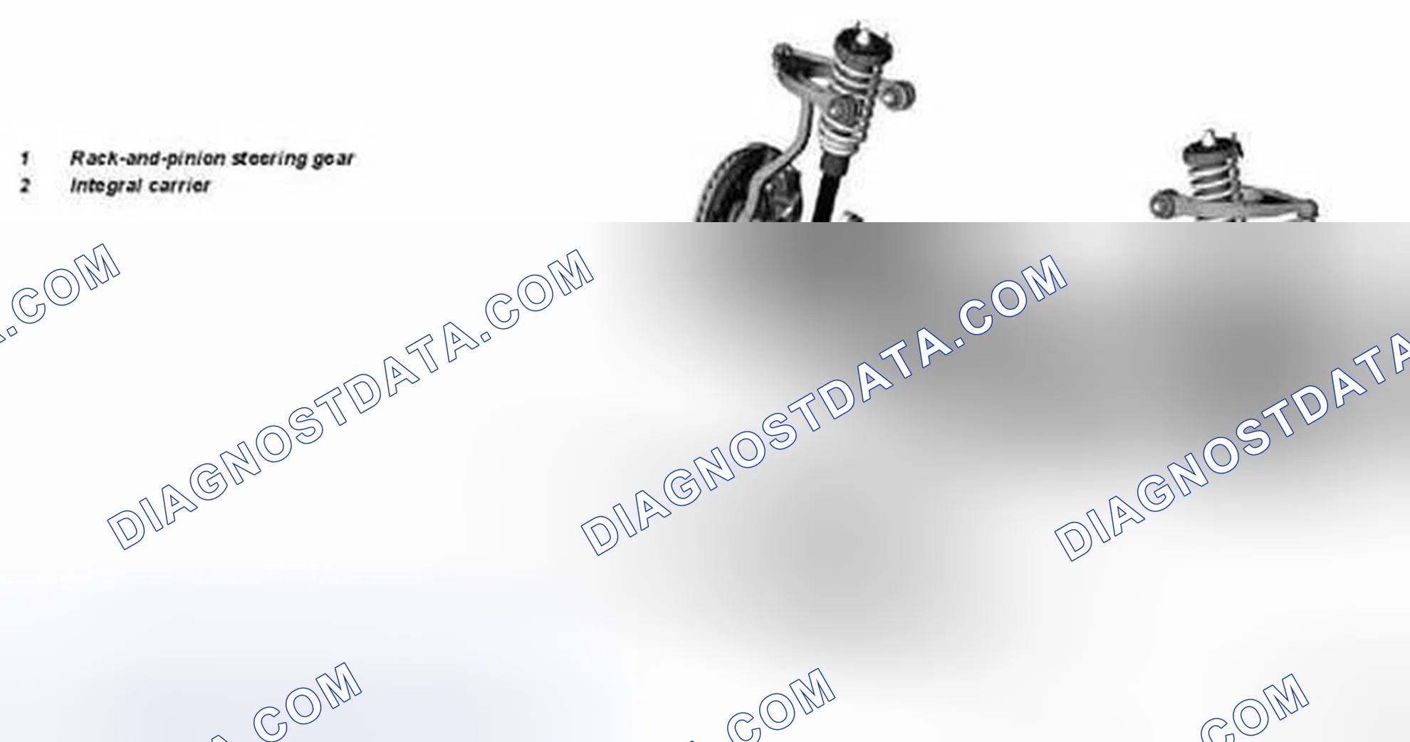 Scheme 9: Identifying Rack-And-Pinion Steering Gear And Integral Carrier Location