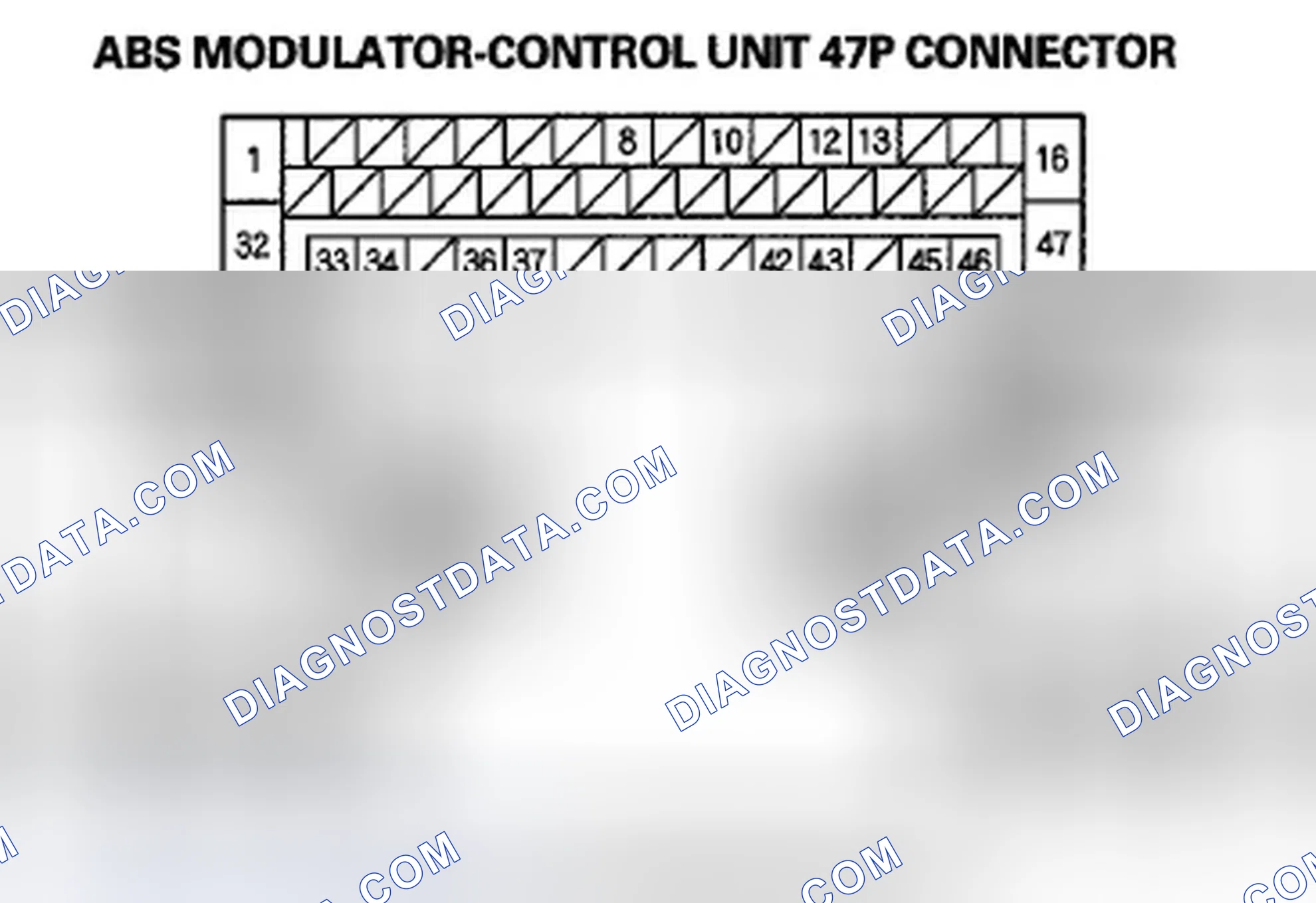 Scheme 30: DTC 11, 13, 15, 17: Wheel Speed Sensor Circuit Malfunction