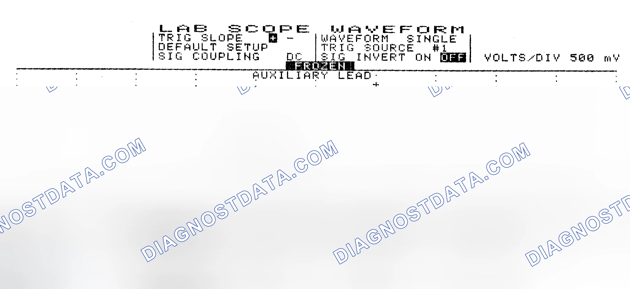 Scheme 10: Single Injector w/Excessive Current Flow - Current Pattern