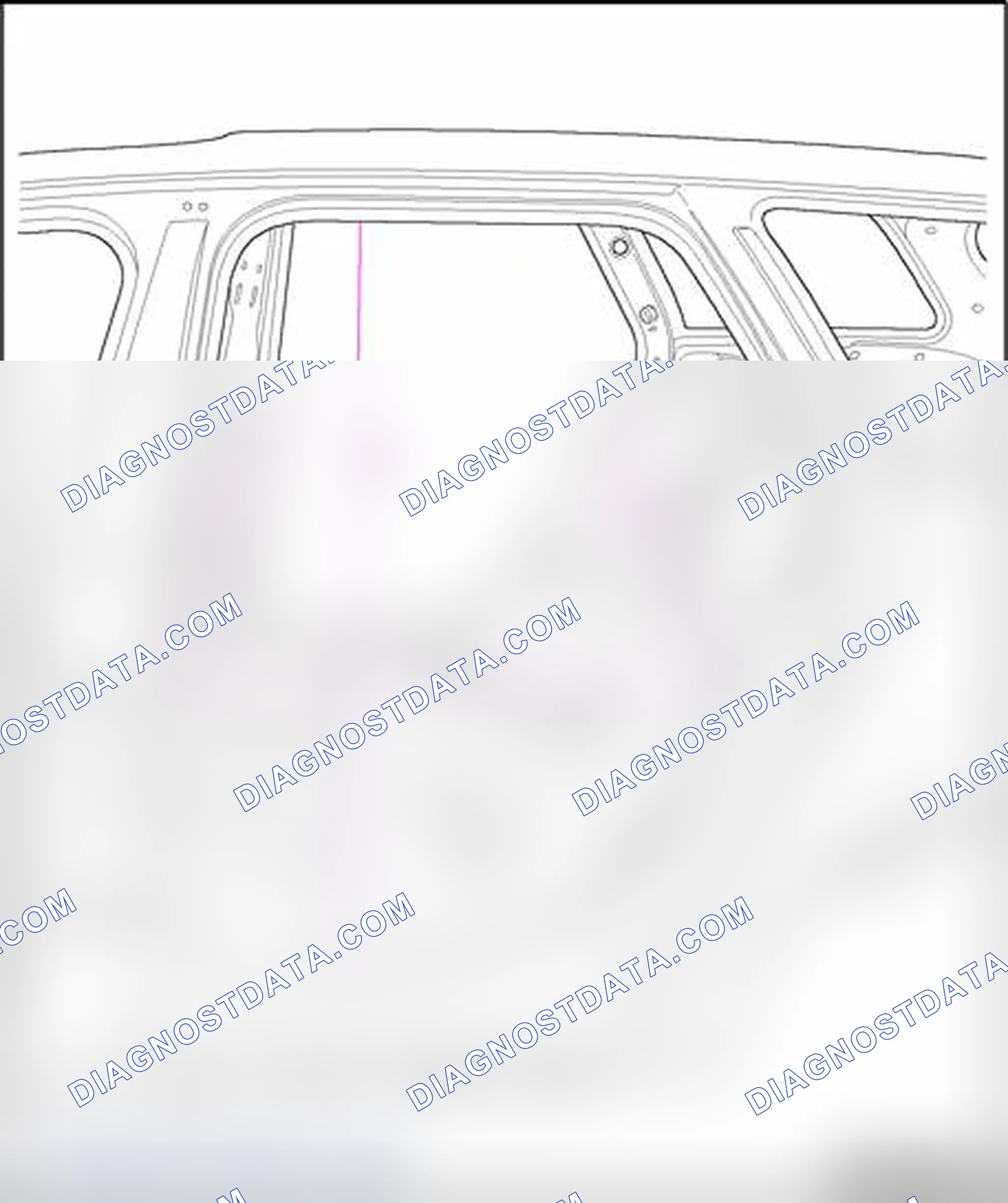 Scheme 46: Rear door opening (Avant)
