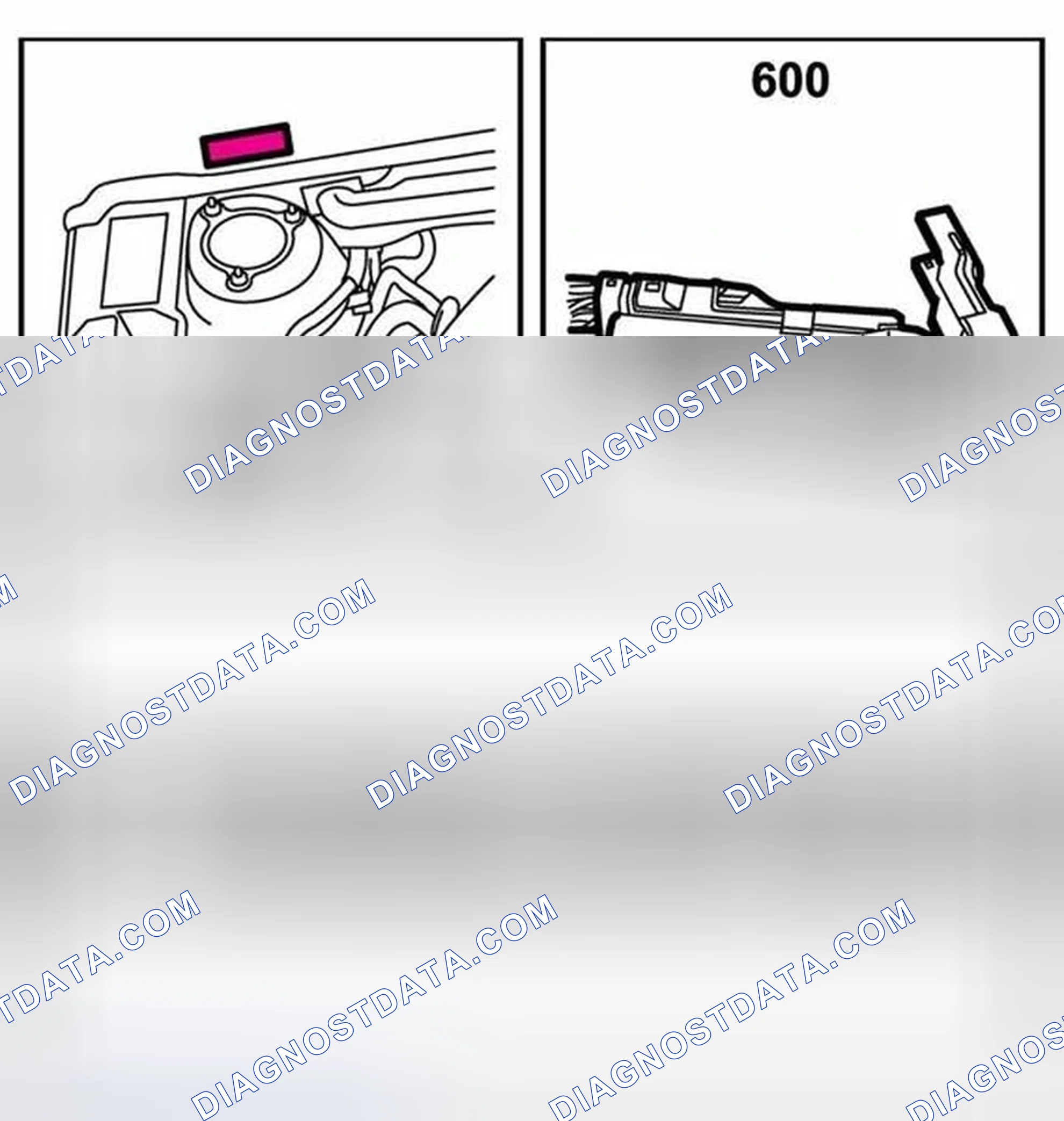 Scheme 116: Trionic V6 control module (600)