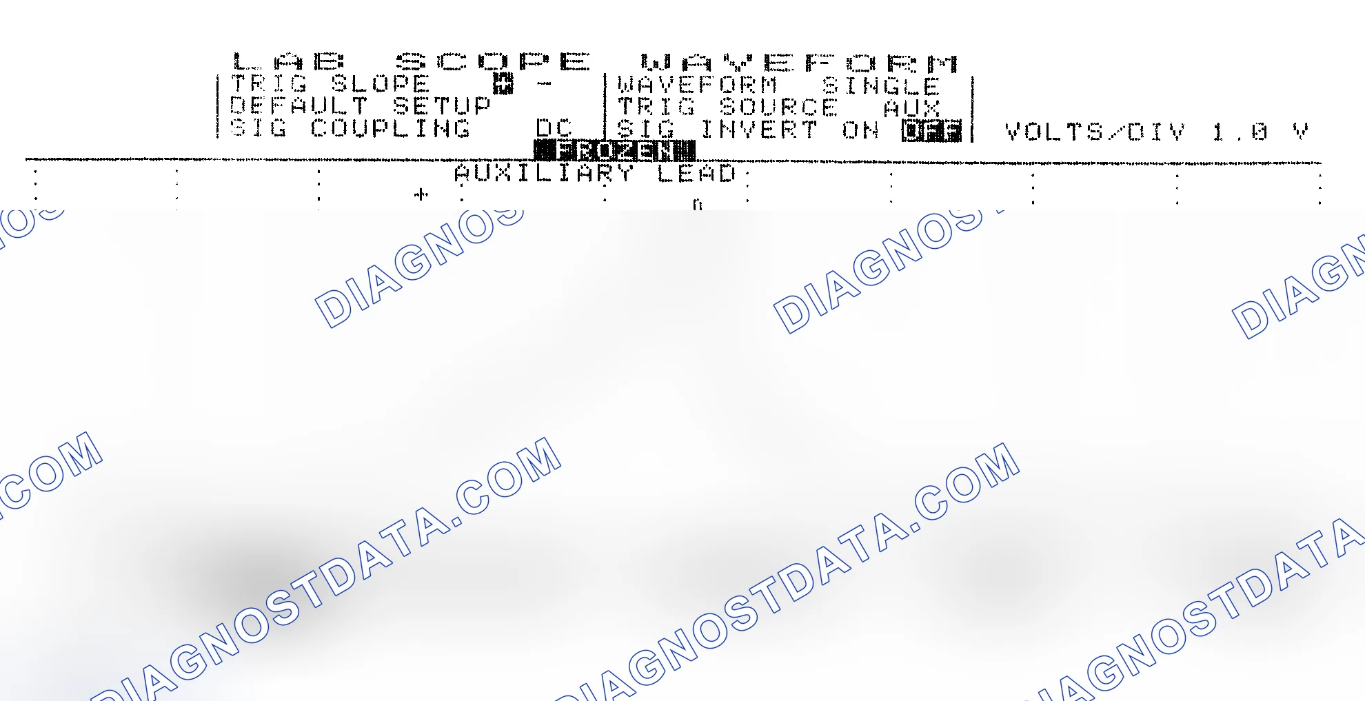 Scheme 19: Single Injector w/Excessive Current Flow - Current Pattern