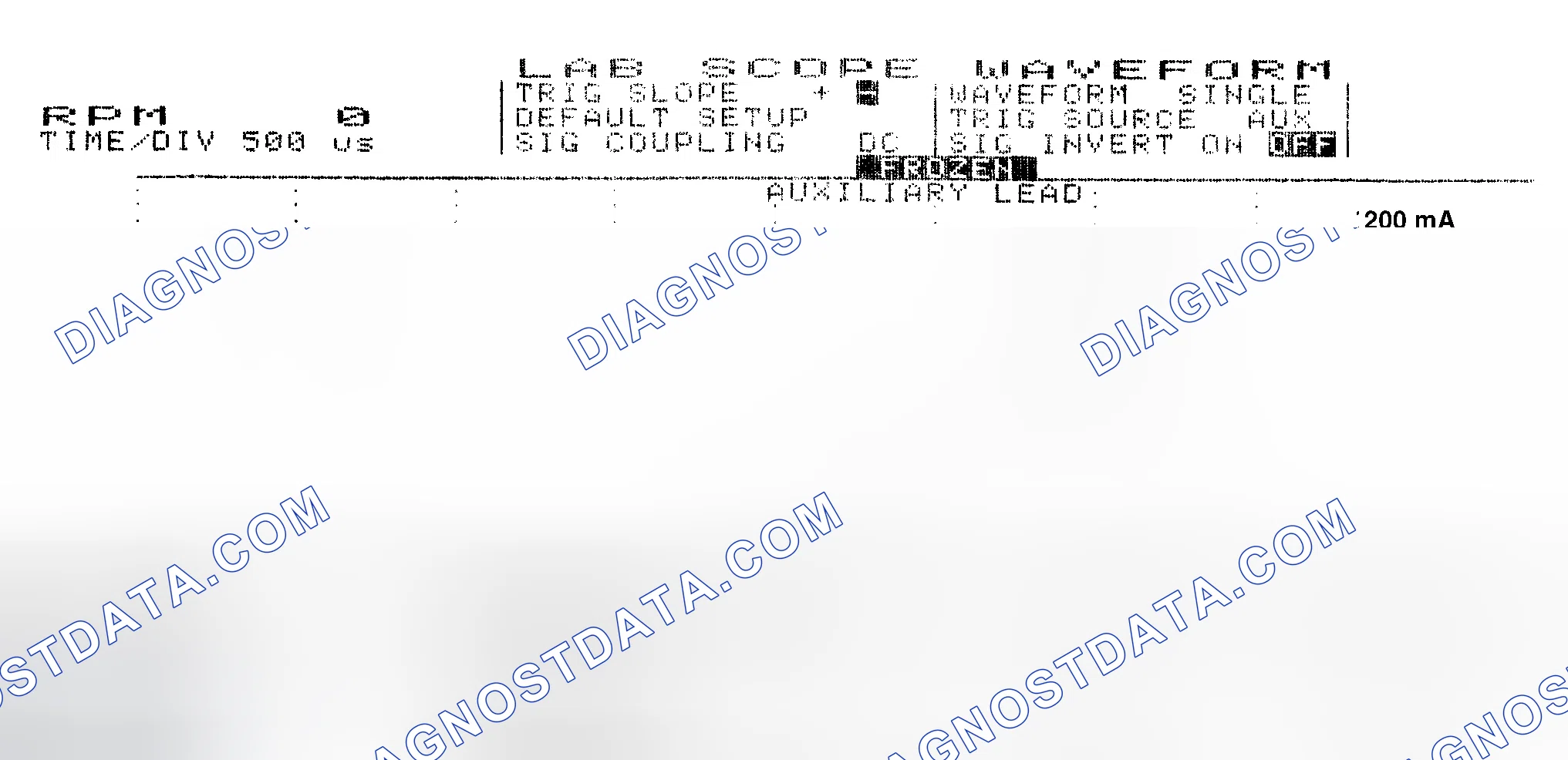 Scheme 17: Single Injector w/Normal Current Flow - Current Pattern