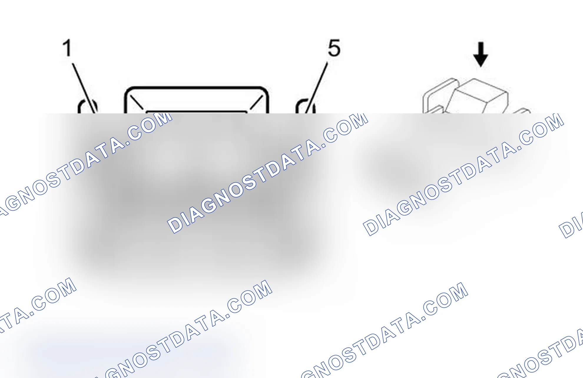 Scheme 334: Keyless Entry Antenna - Center Console Active (BTM)