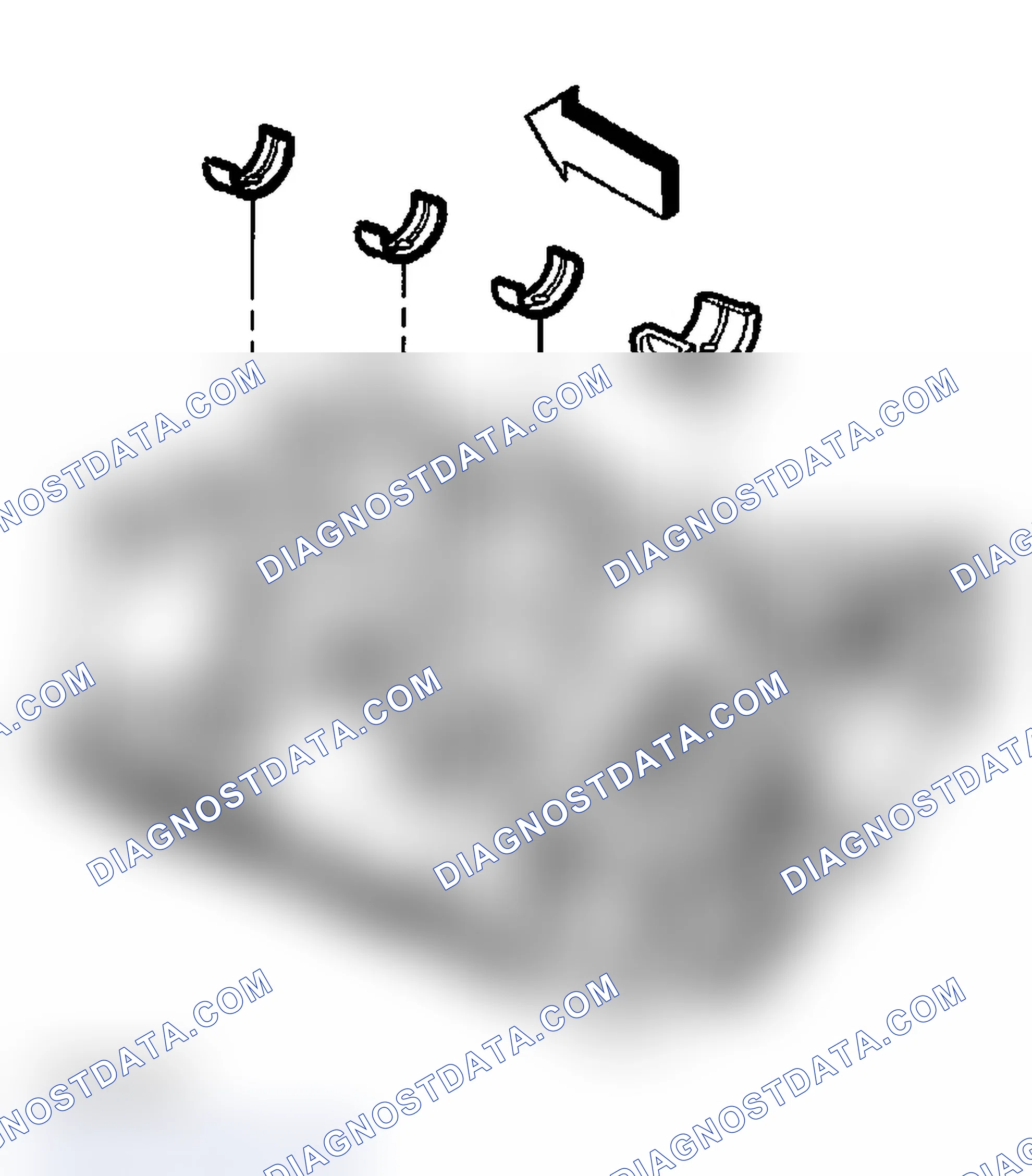 Scheme 604: Crankshaft and Bearings Installation