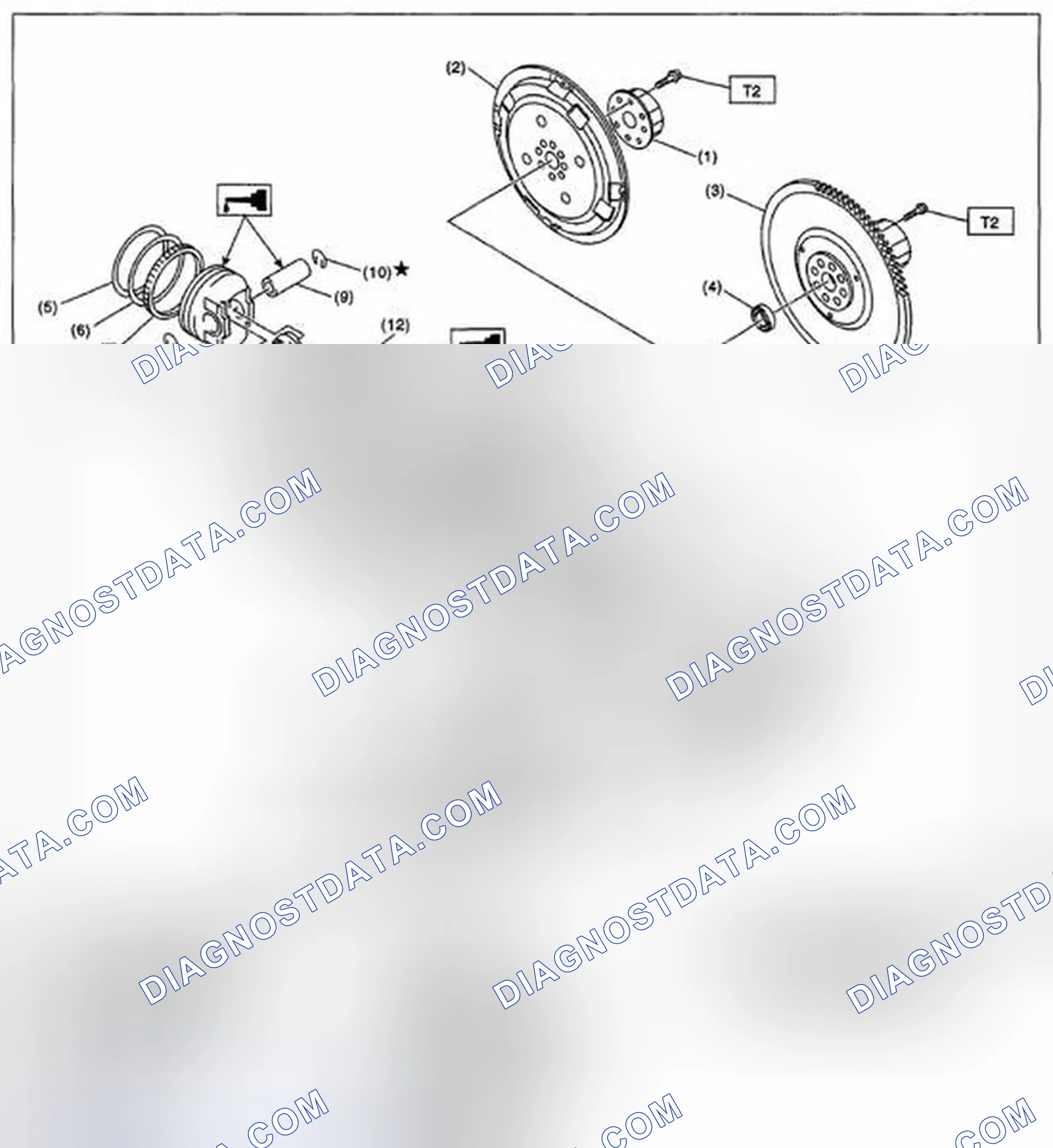 Scheme 346: CRANKSHAFT AND PISTON