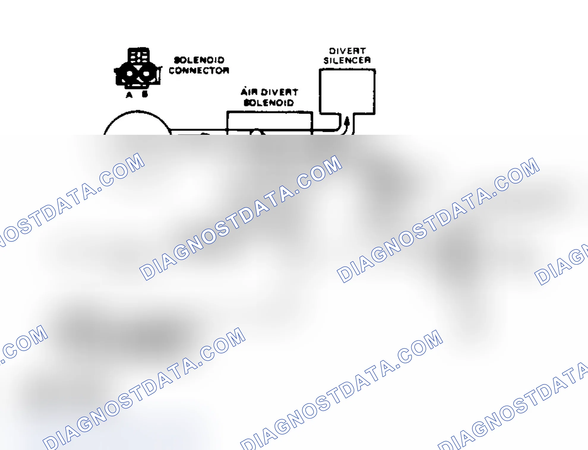 Scheme 299: Schematic C6A, Electric Divert (2.8L W/ Man. Trans.)