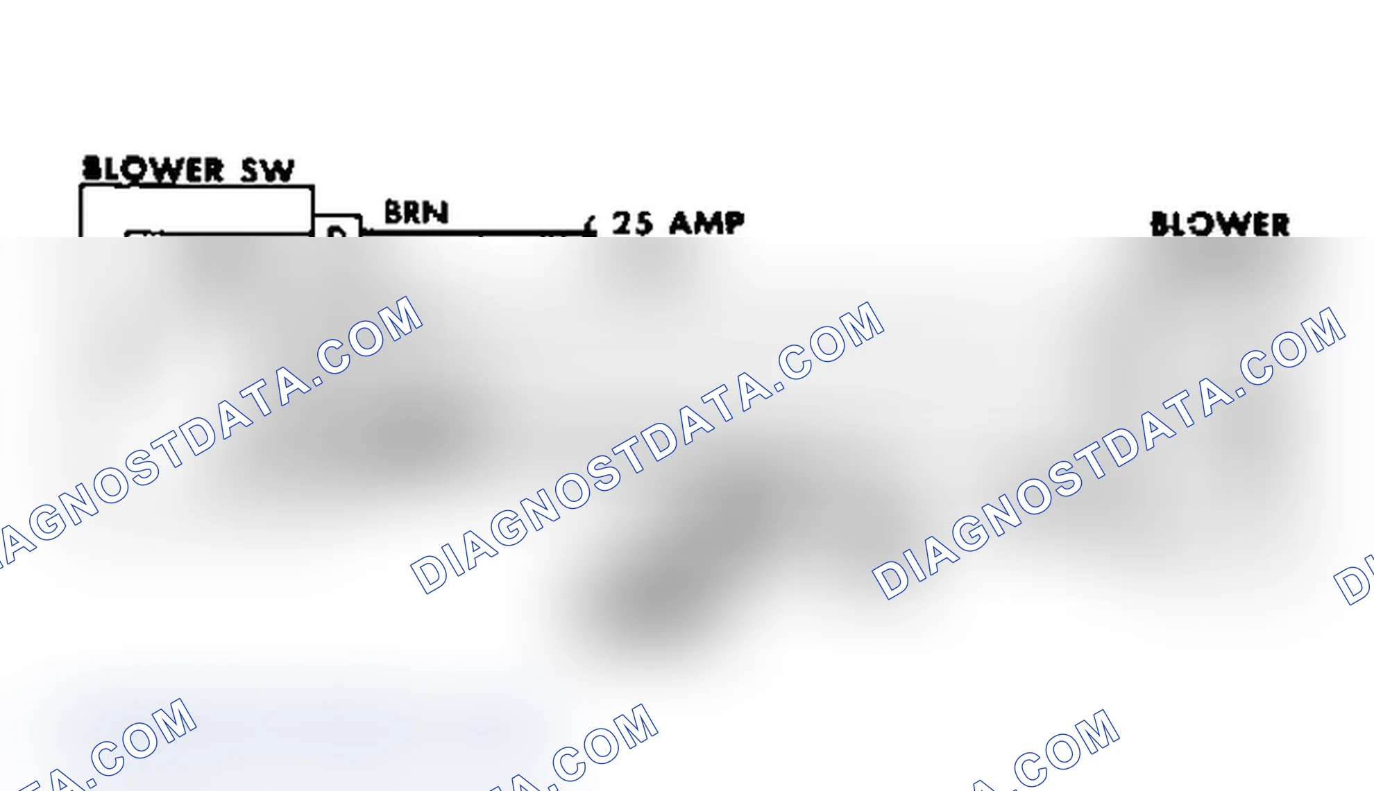 Scheme 5: Heater Wiring Diagram (Beretta, Calais, Corsica & Ciera)