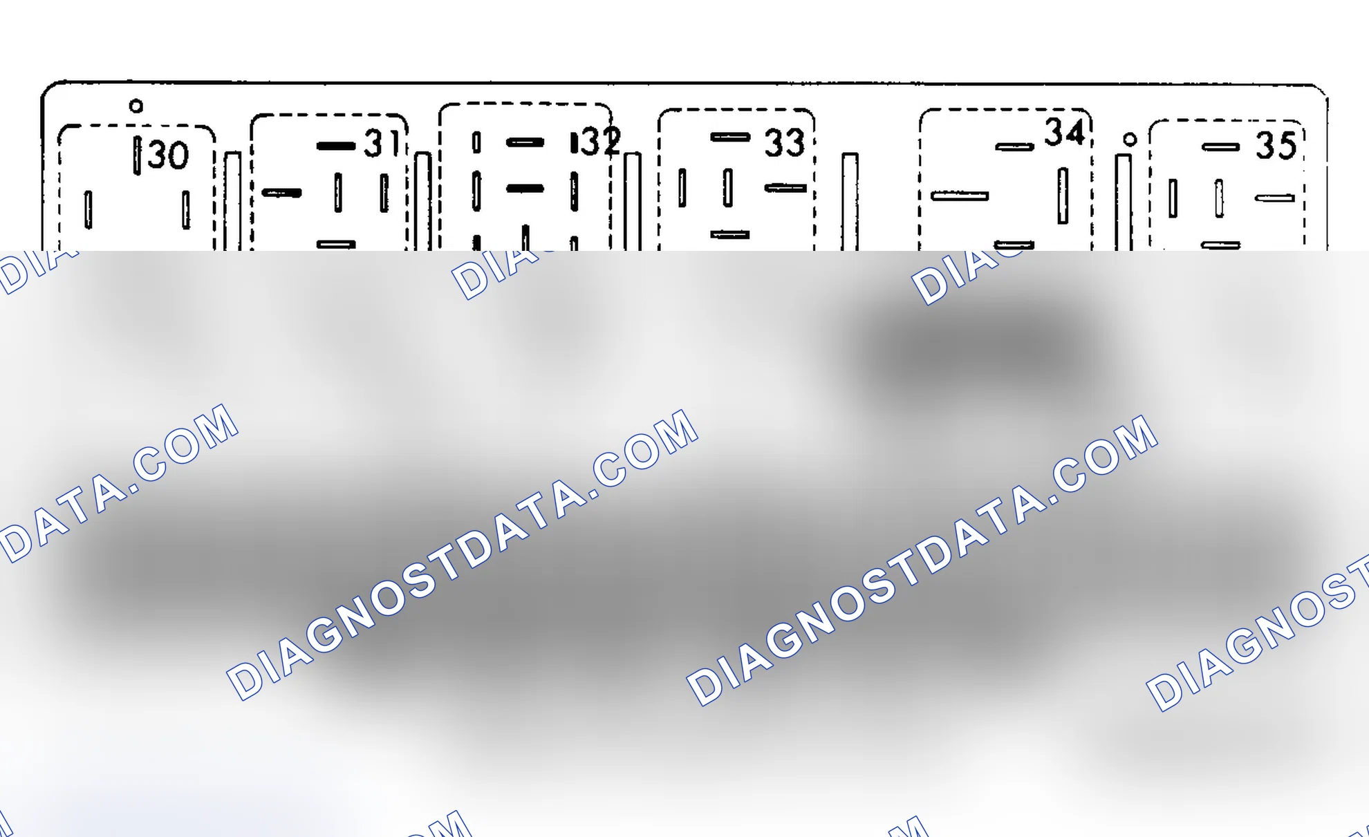 Scheme 6: FUSE PANEL IDENTIFICATION (1985-88 5000S)