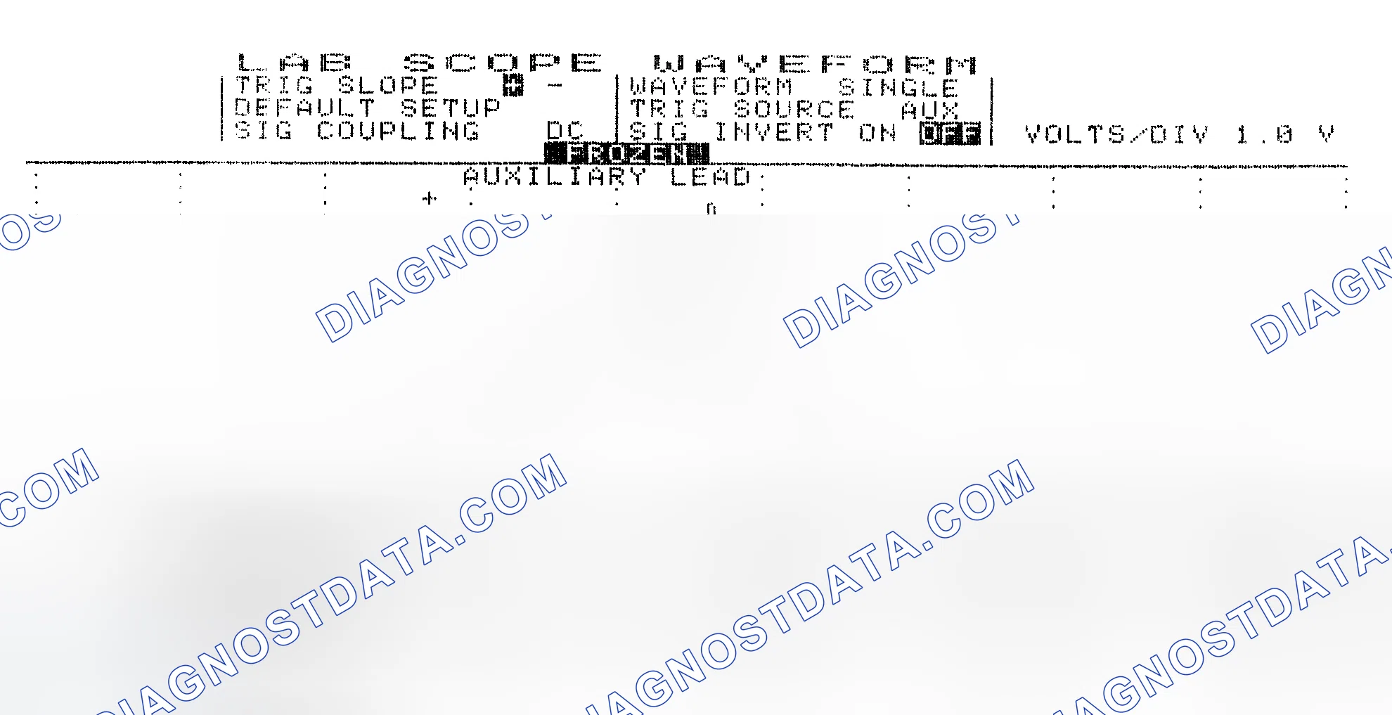 Scheme 19: Single Injector w/Excessive Current Flow - Current Pattern