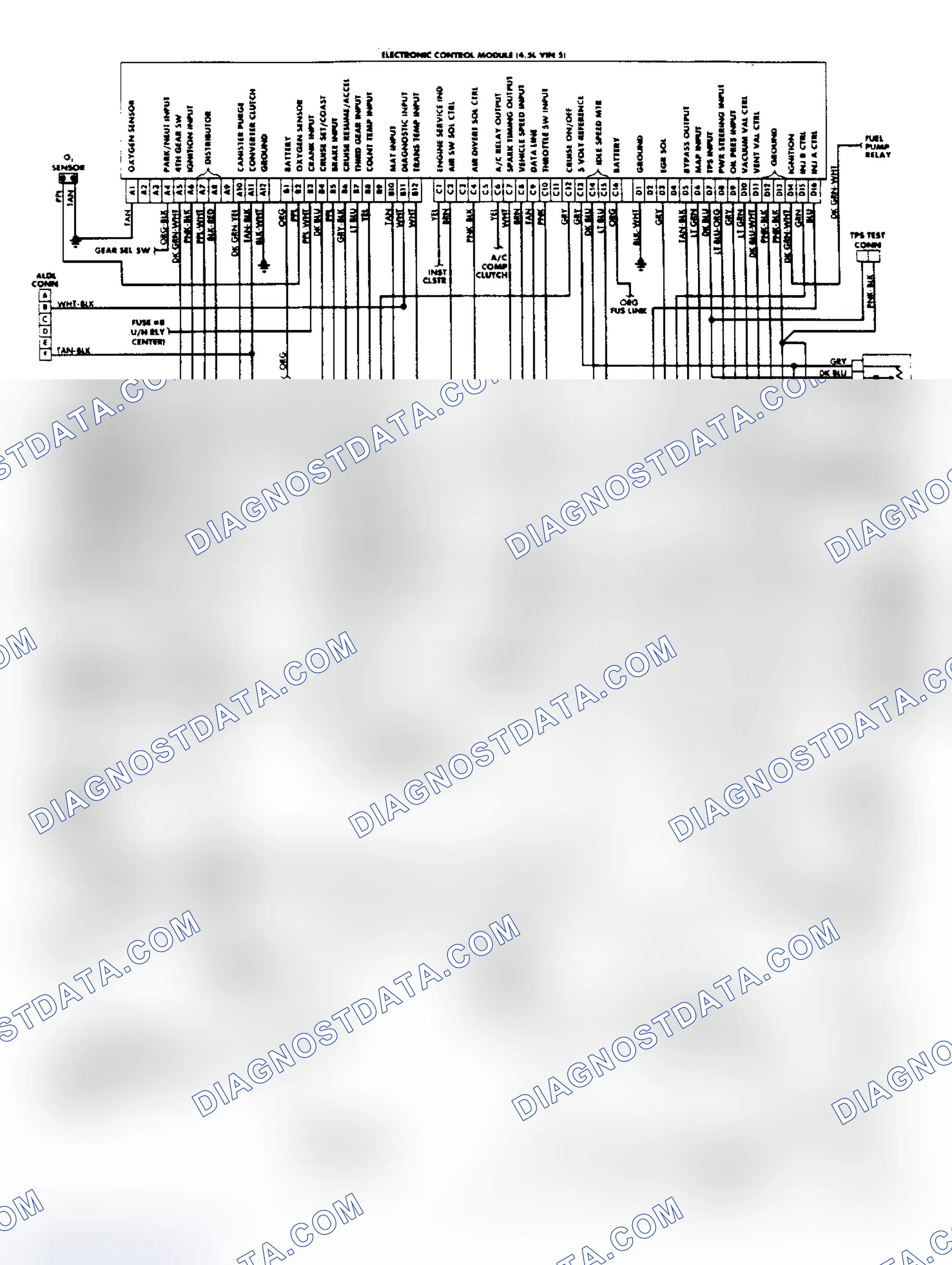 Scheme 111: 1988 Eldorado & Seville Wiring Diagram