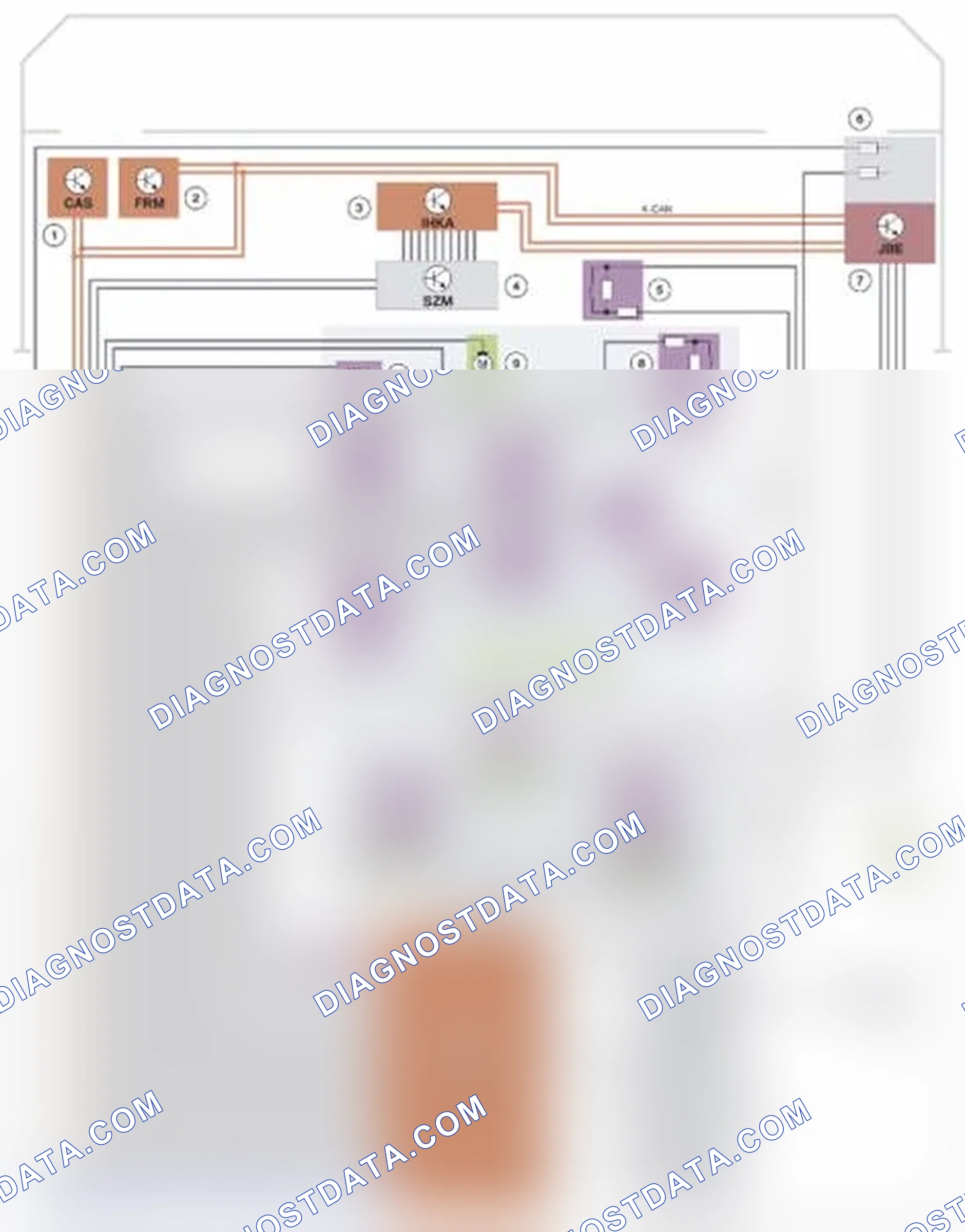 Scheme 156: Circuit Diagram - Convertible Top Module