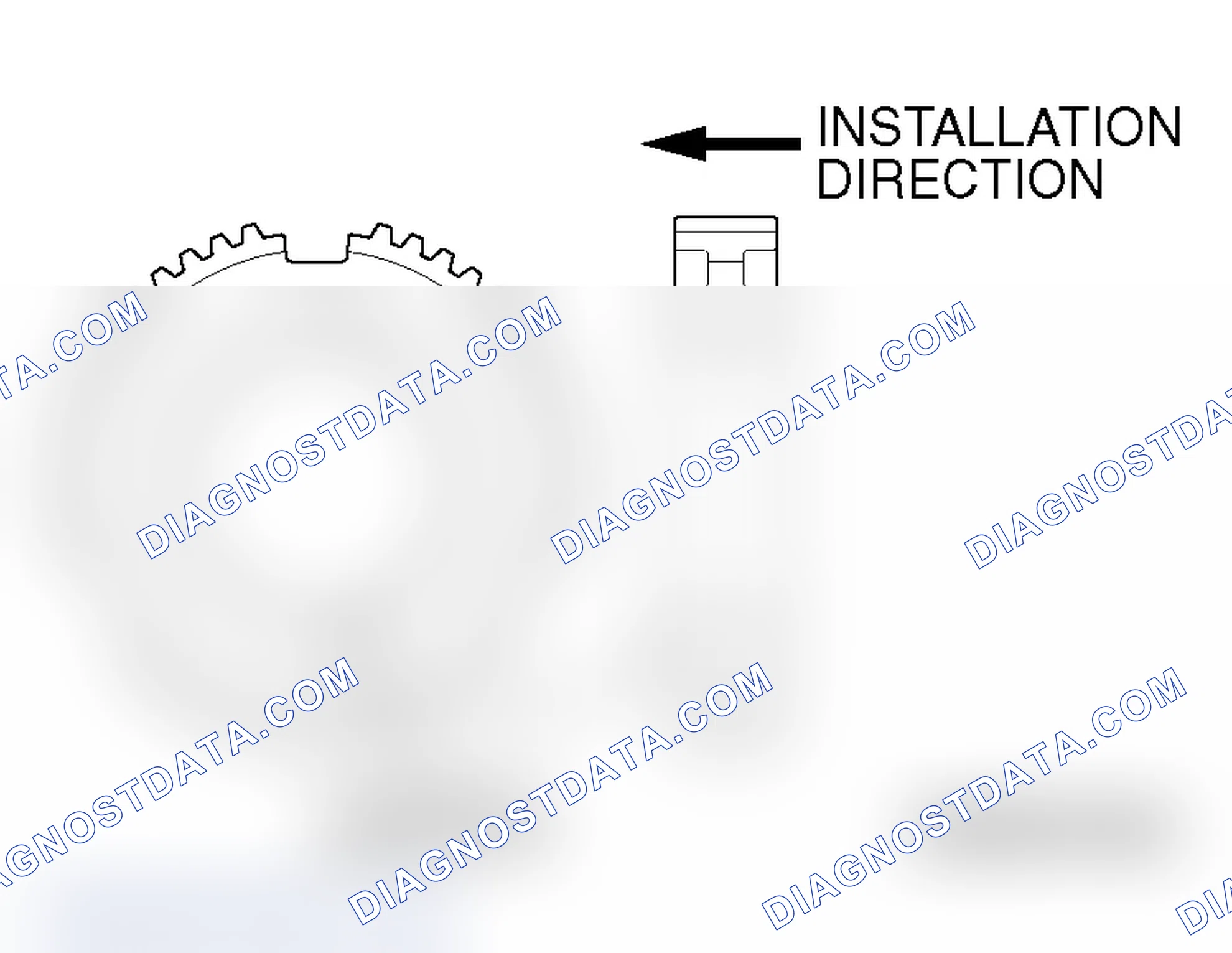 Scheme 102: >>F<< 3RD-4TH SPEED SYNCHRONIZER HUB INSTALLATION