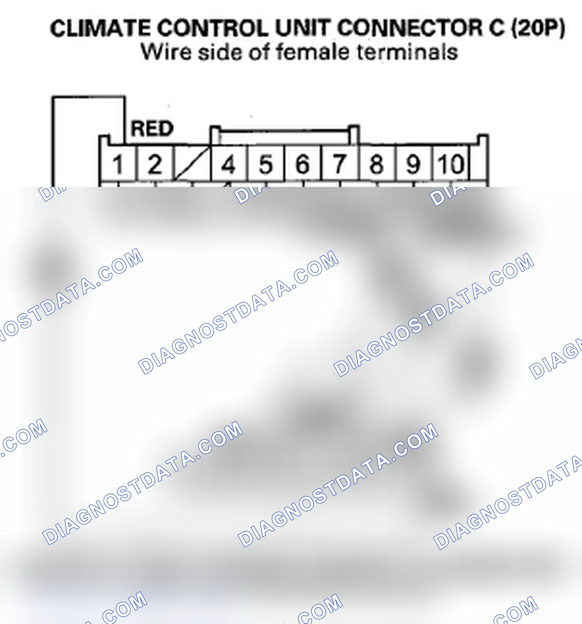 Scheme 27: DTC B1215 or DTC indicator J and MODE: An Open or Short in the Recirculation Control Motor Circuit