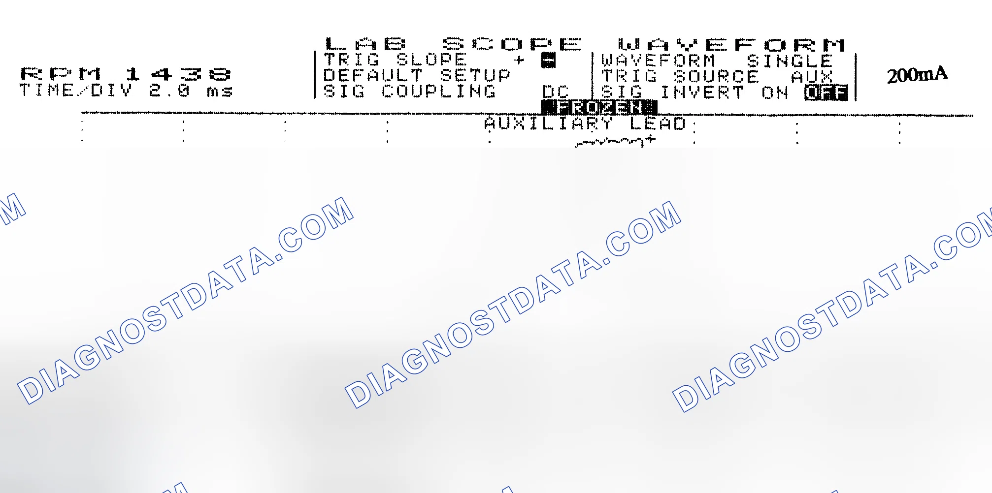 Scheme 15: Single Injector w/Normal Current Flow - Current Pattern