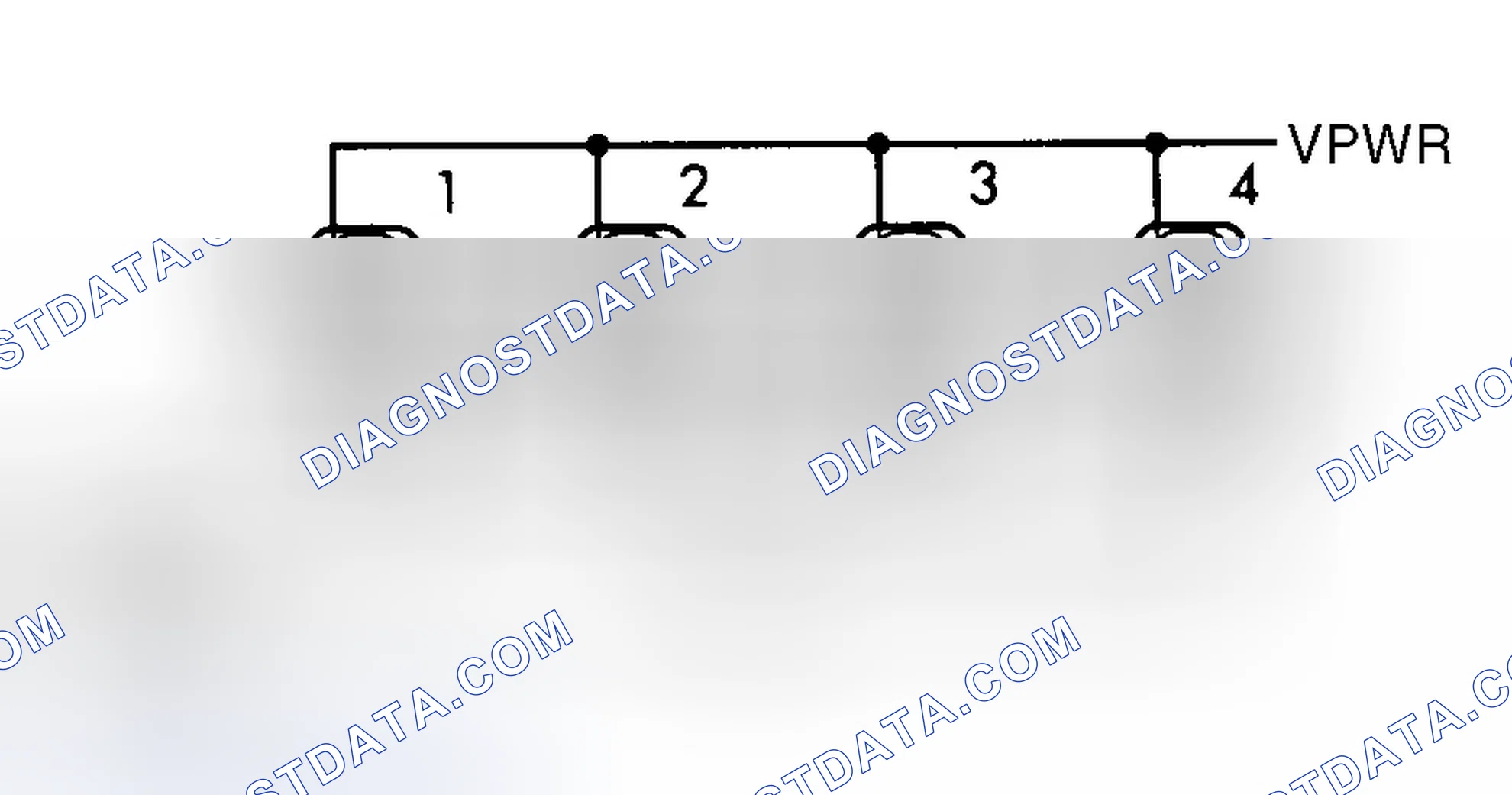 Scheme 154: Identifying Injector Connector Terminals (1.8L)