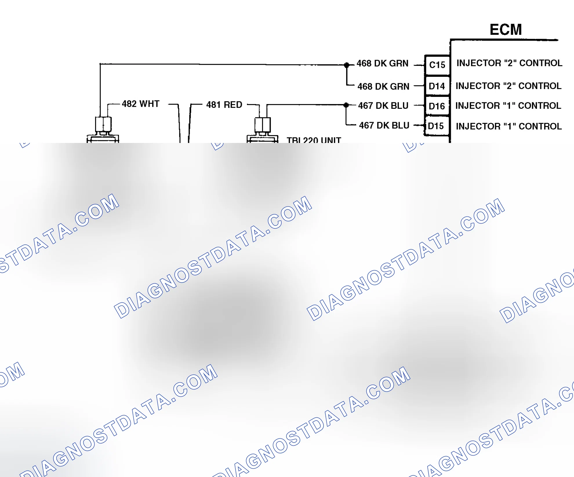 Scheme 72: Code 42 Schematic ("P" Series M/T) Ignition Control