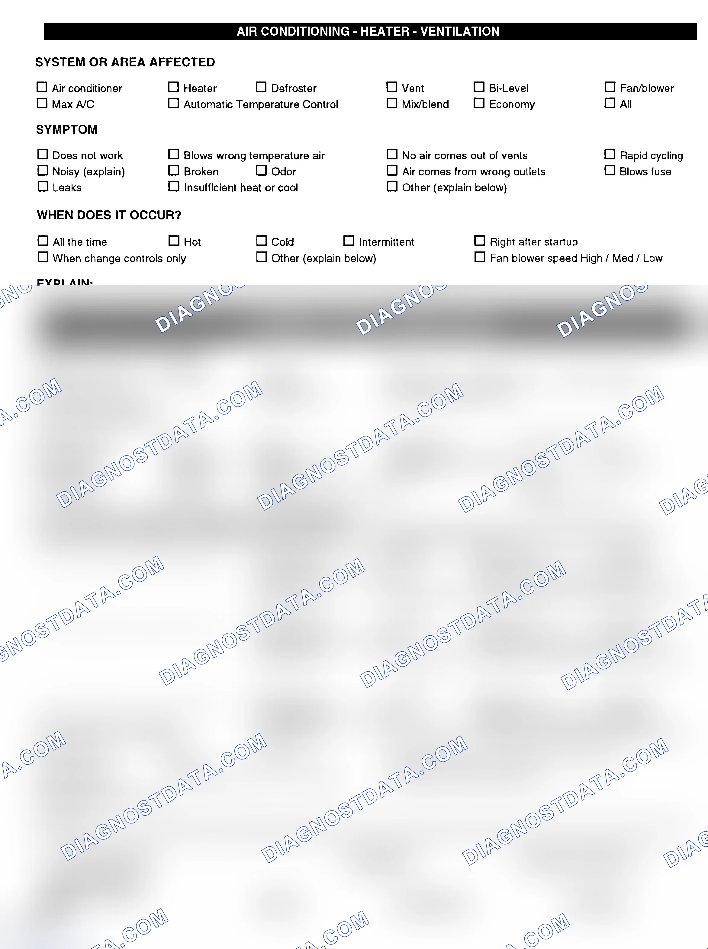Scheme 4: Symptom Check List - Page 3