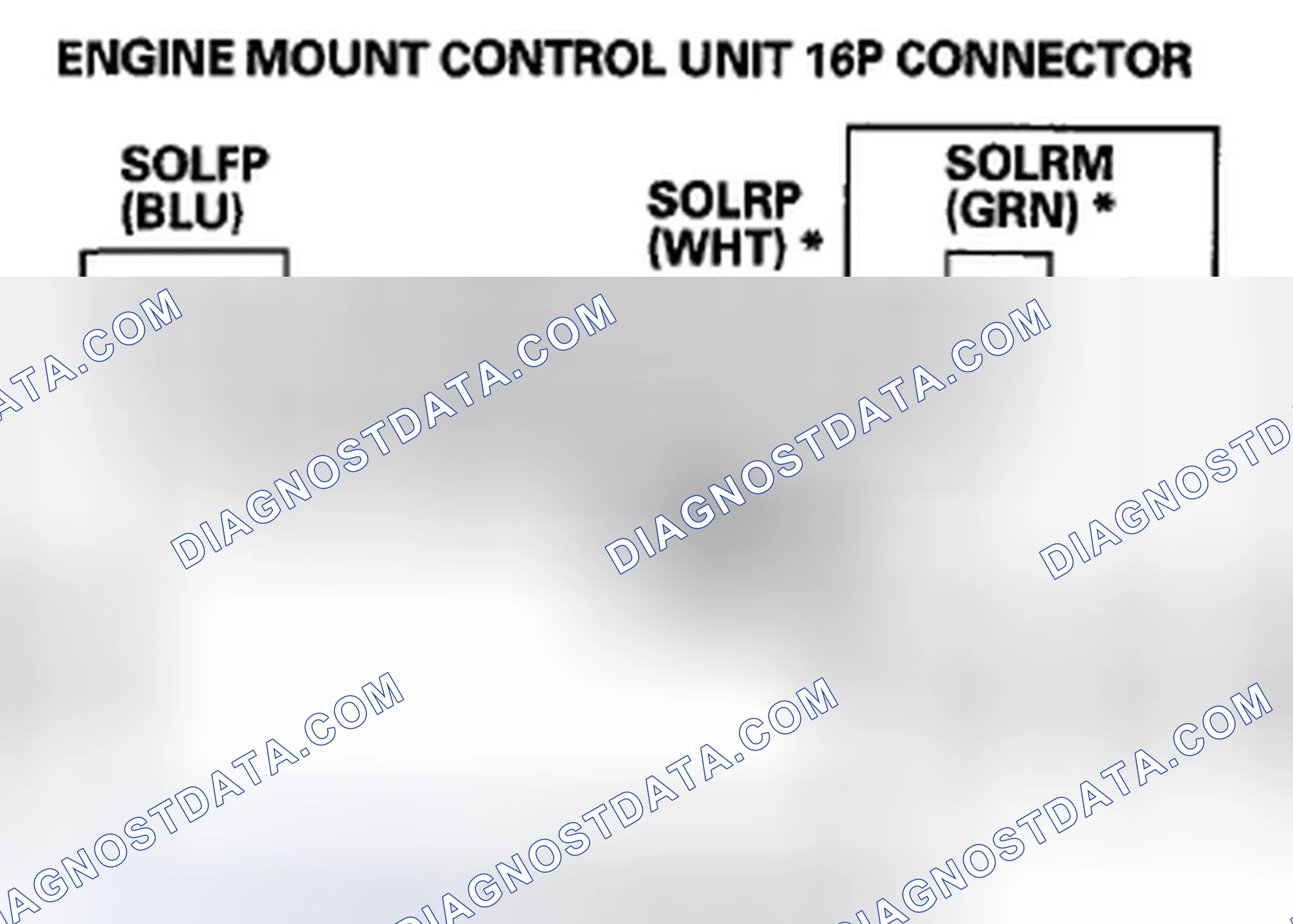 Scheme 13: DTC P0A14: Front Engine Mount Actuator Circuit Malfunction; DTC P0AB6: Rear Engine Mount Actuator Ci