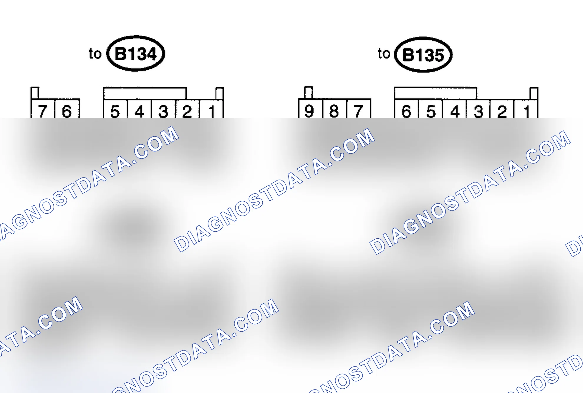 Scheme 4: IDENTIFYING ECM HARNESS CONNECTORS (OUTBACK 3.0L)