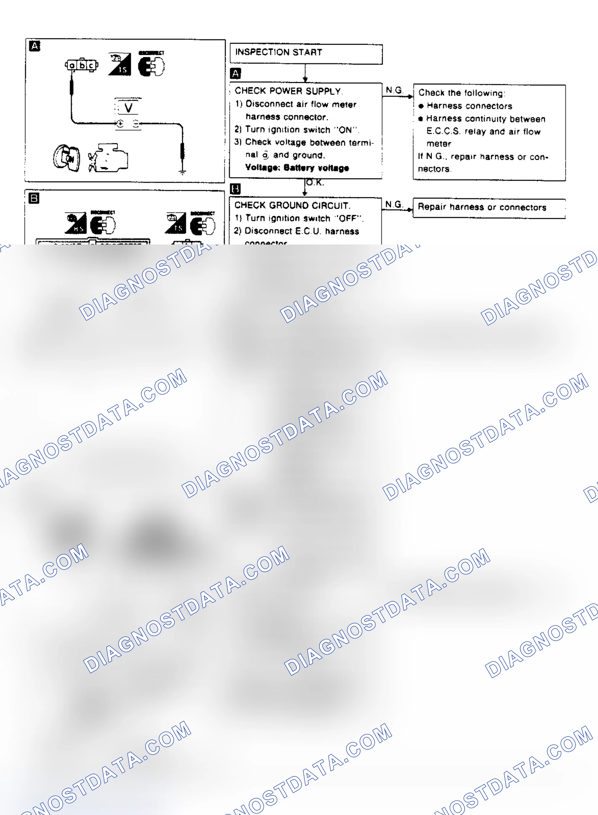 Scheme 6: CODE 12: MASS AIRFLOW SENSOR