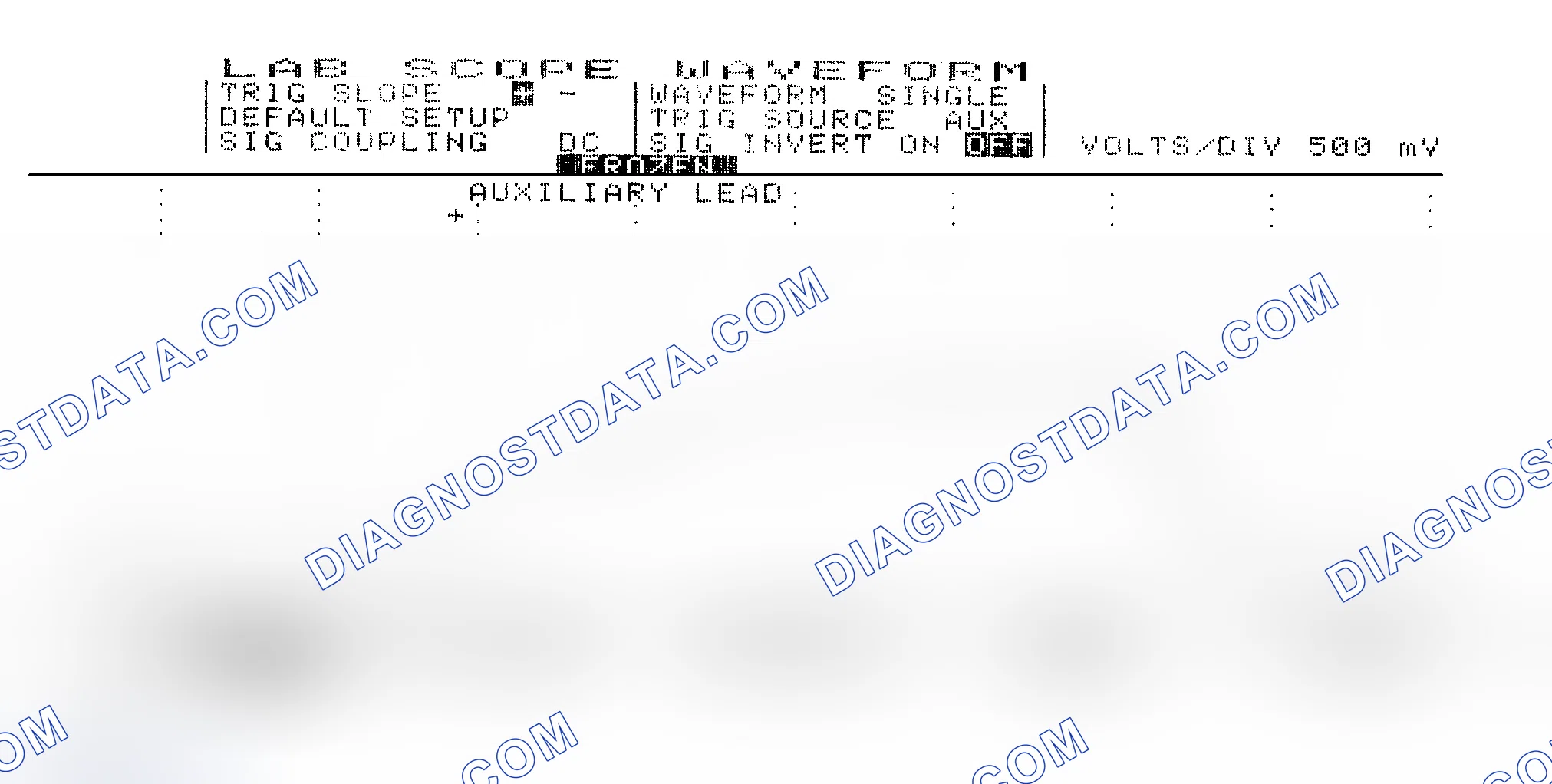 Scheme 14: Single Injector w/Excessive Current Flow - Current Pattern