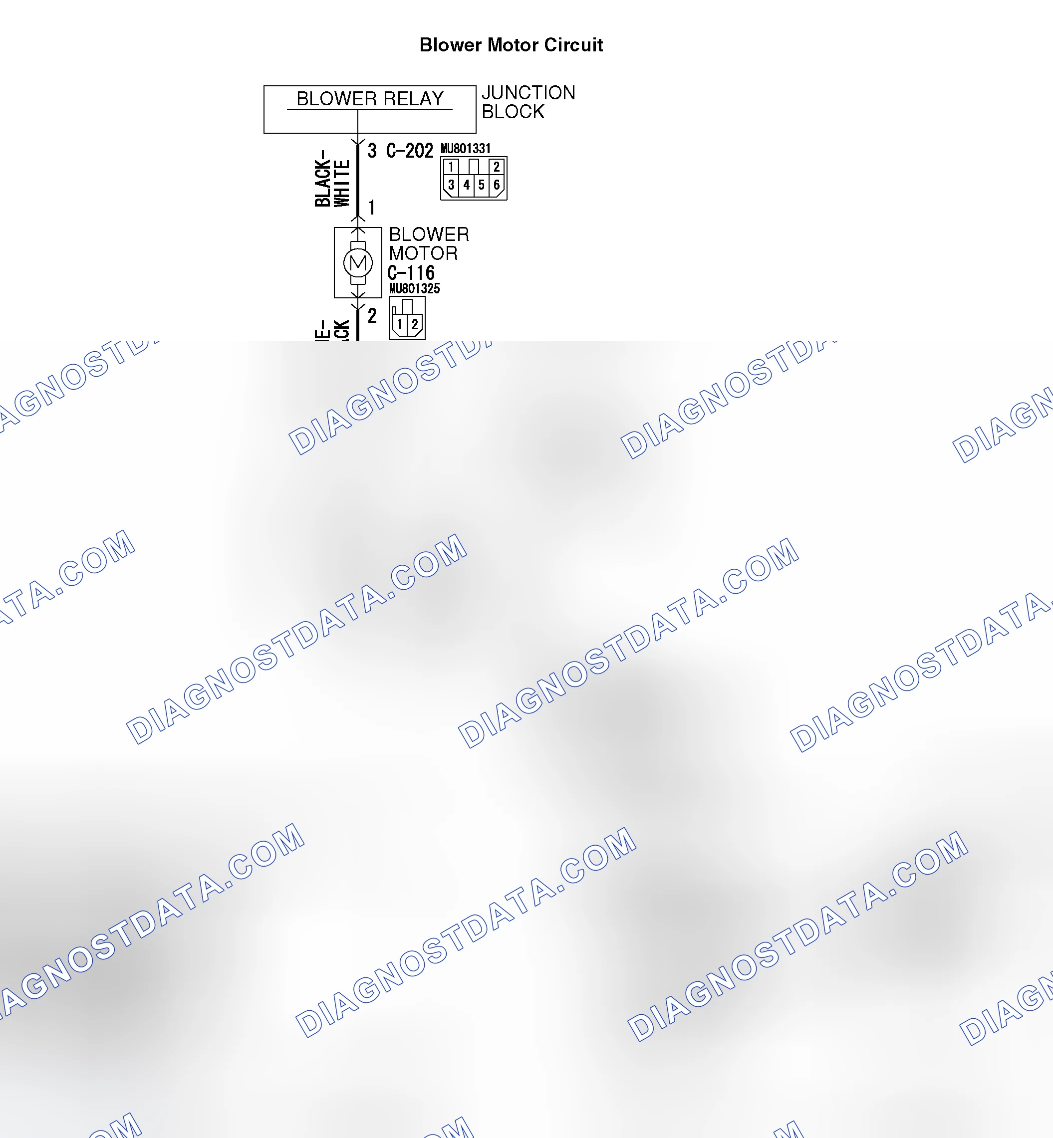 Scheme 135: INSPECTION PROCEDURE 4: Blower Fan and Motor do not Turn.