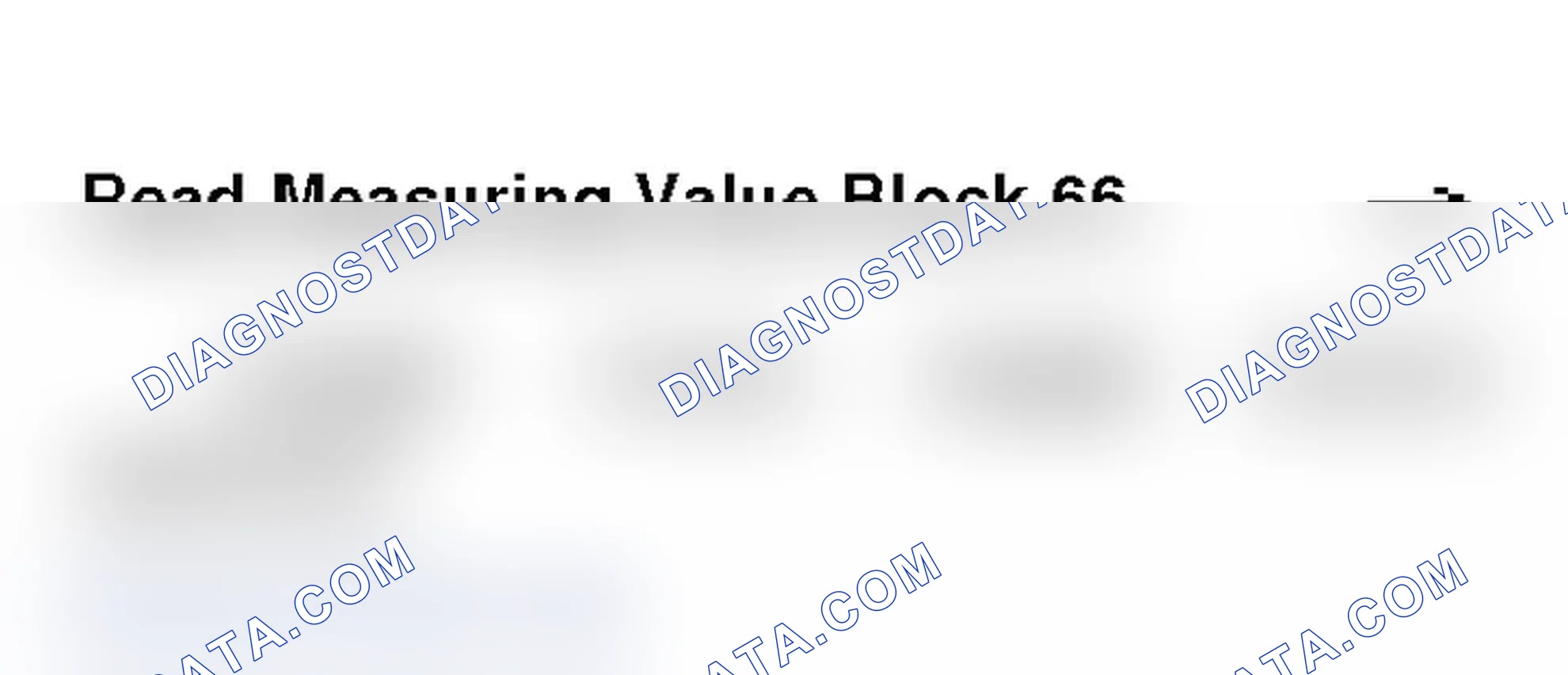 Scheme 368: VAG 1551 Scan Tool Display - Read Measuring Value Block 66 - Cruise Control