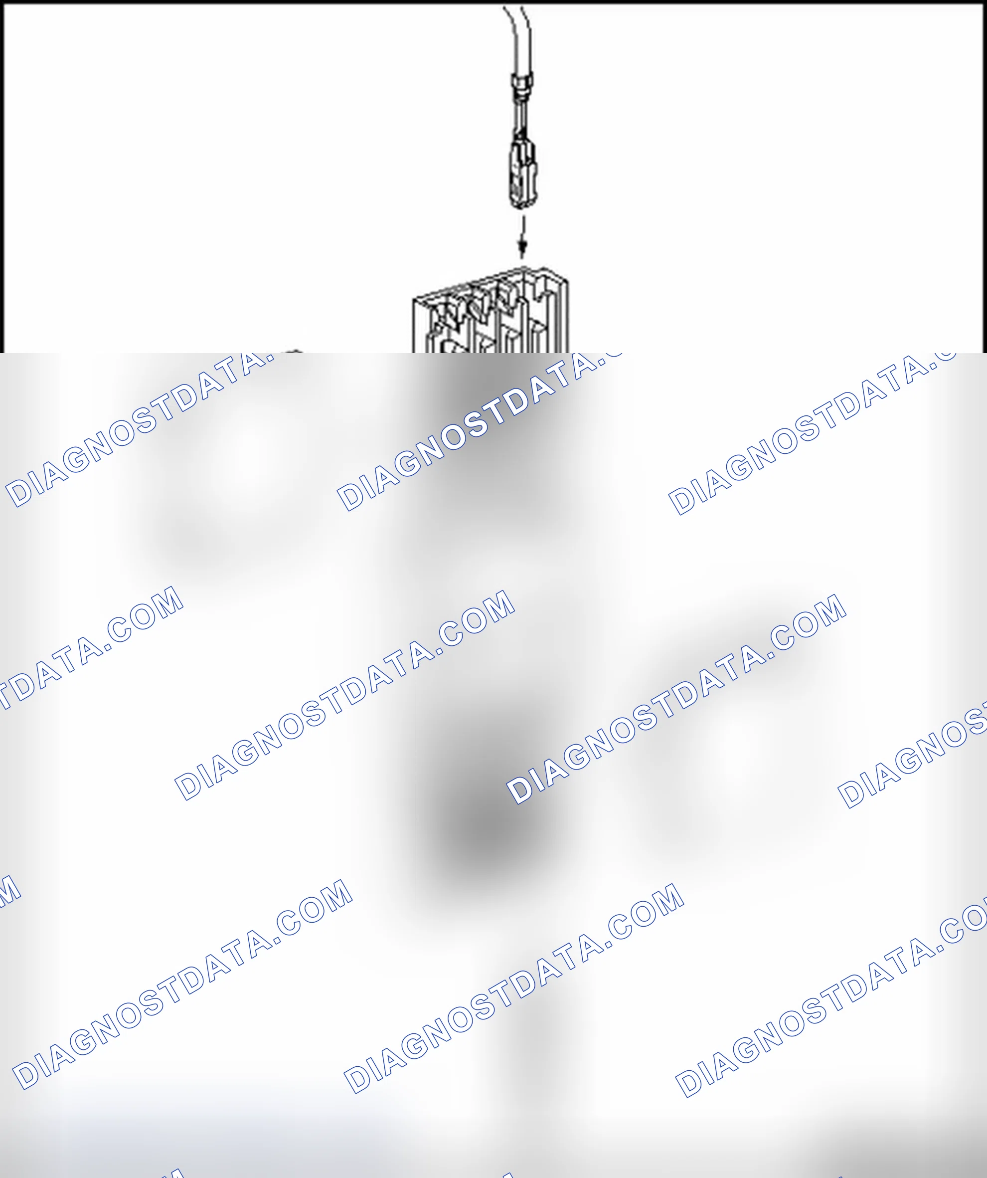 Scheme 478: Terminal Housings with Insulation Displacement Terminal, Repairing