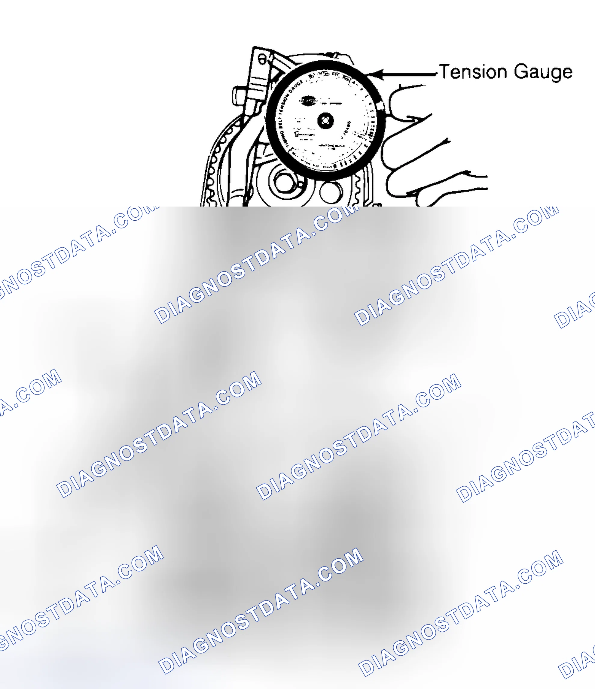 Scheme 3: Adjusting Typical Timing Belt Tension