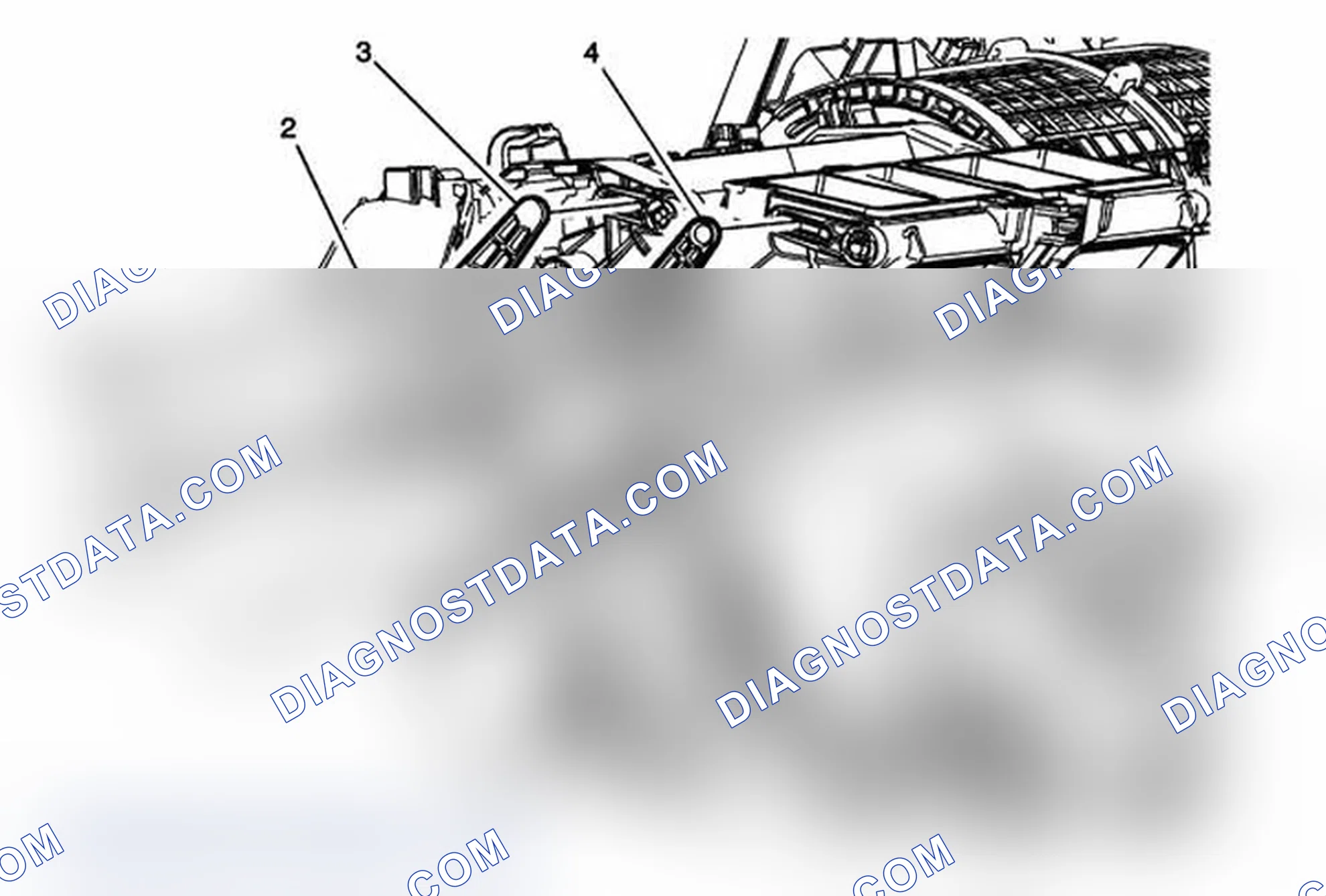 Scheme 94: Mode Control Cam Actuator Lever Replacement