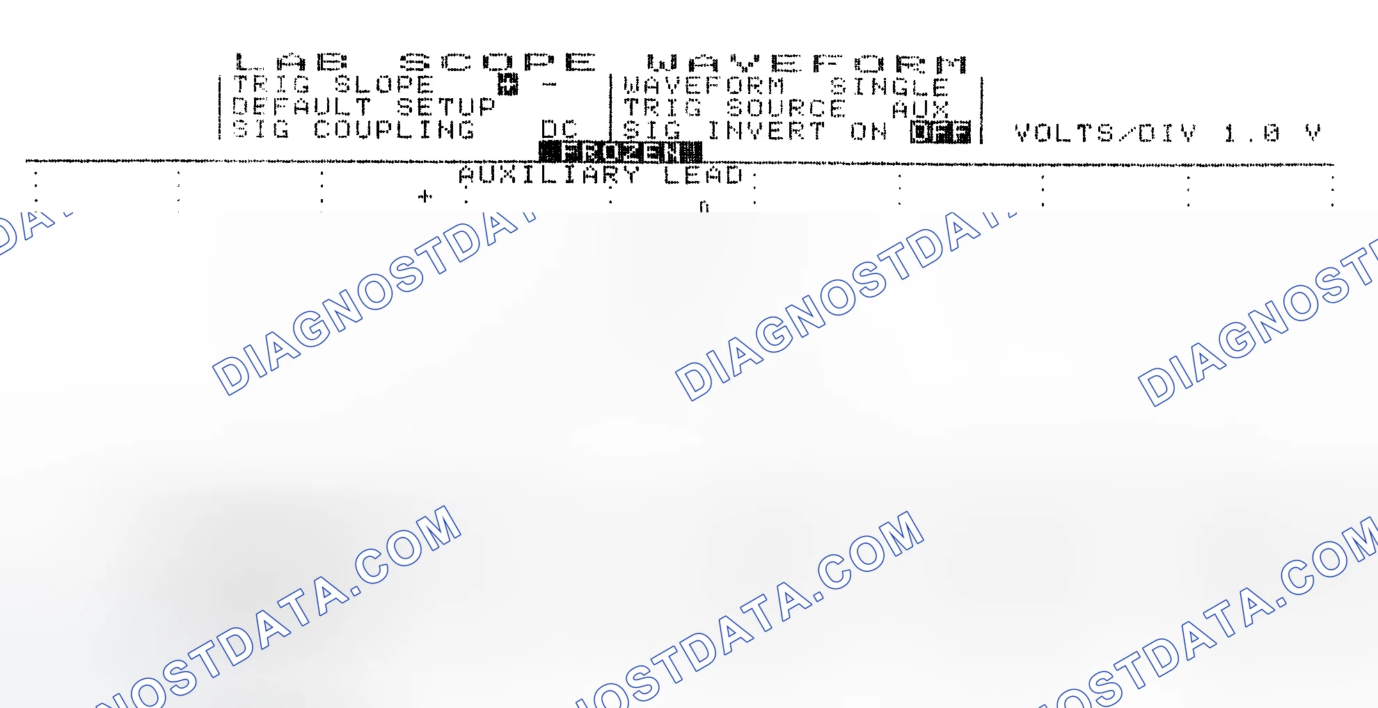 Scheme 19: Single Injector w/Excessive Current Flow - Current Pattern