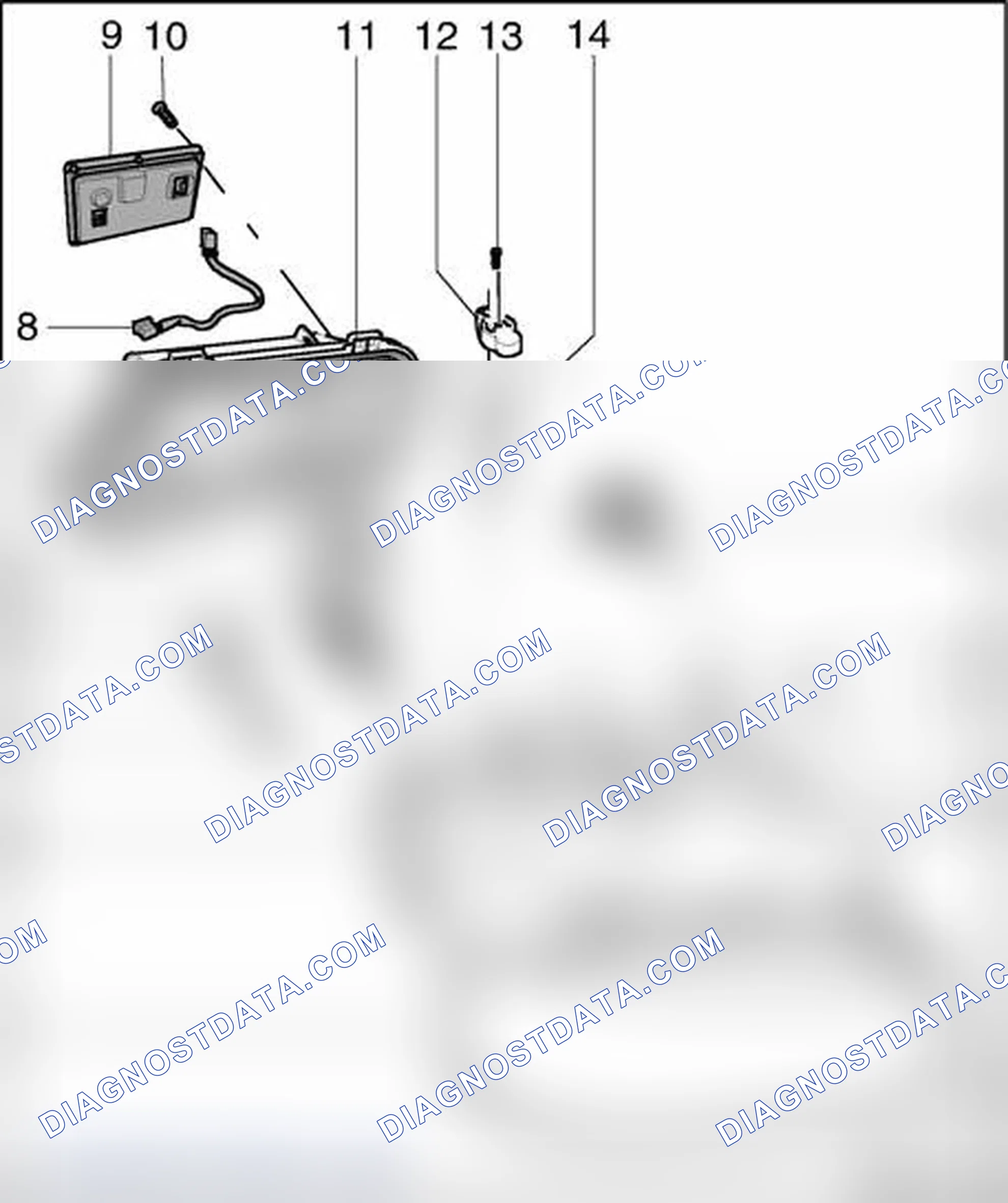 Scheme 219: Headlamps with High Intensity Gas Discharge (HID) "Bi-Xenon" Lamps, assembly