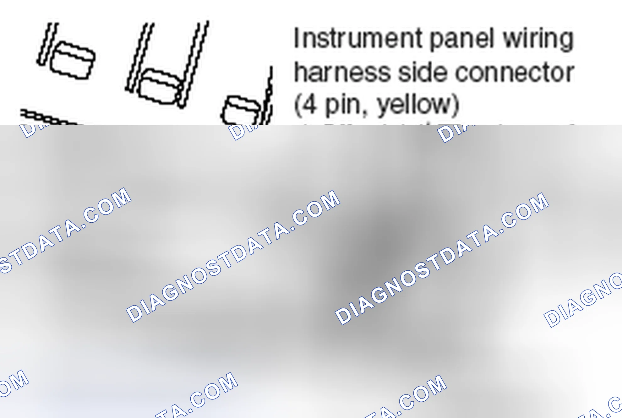 Scheme 4: << A >> PASSENGER'S (FRONT) AIR BAG MODULE CONNECTOR REMOVAL