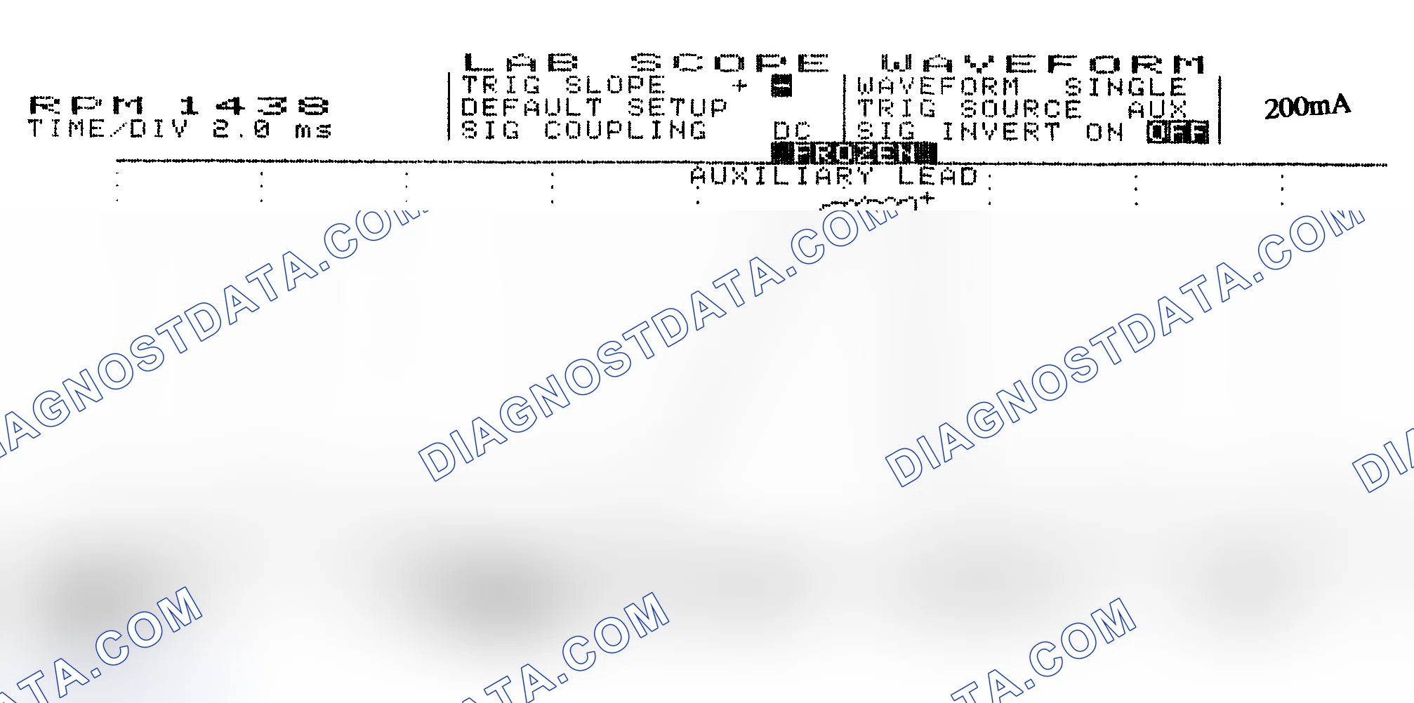 Scheme 15: Single Injector w/Normal Current Flow - Current Pattern