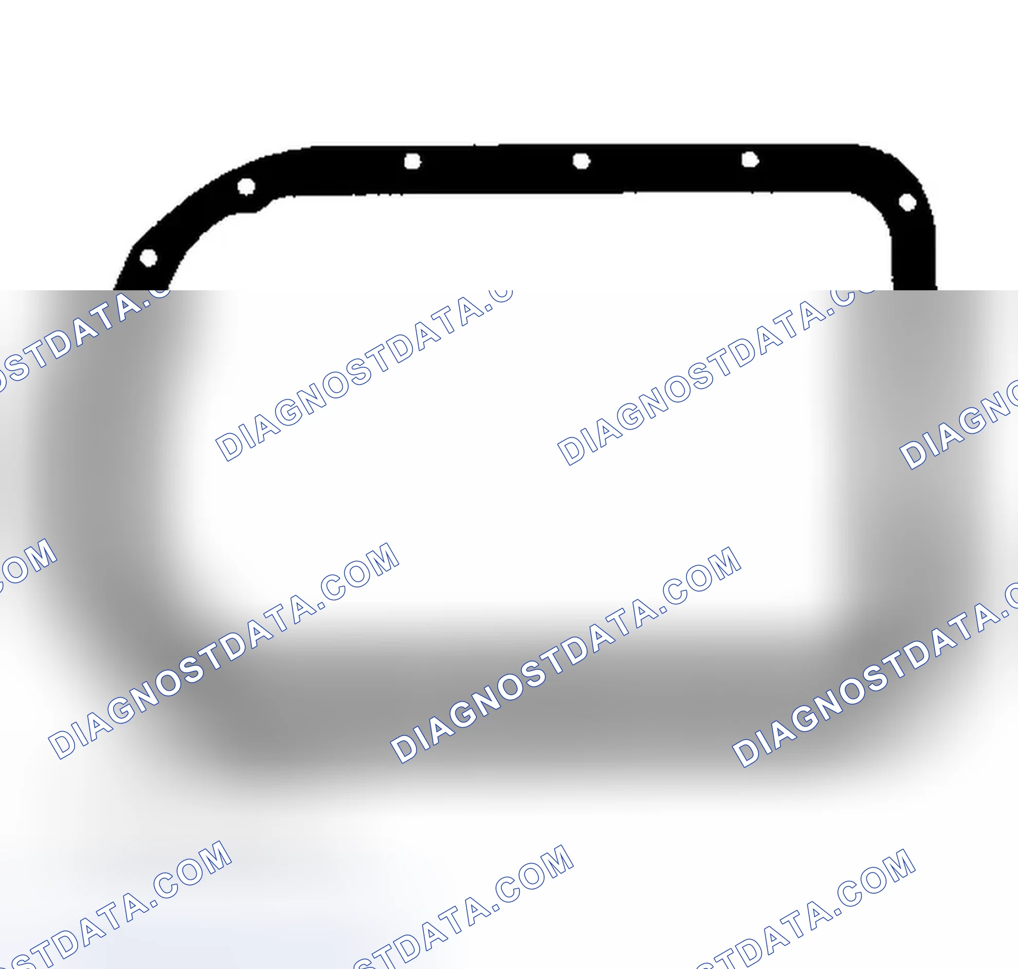 Scheme 364: Hydra-Matic 4L80-E Oil Pan Gasket ID