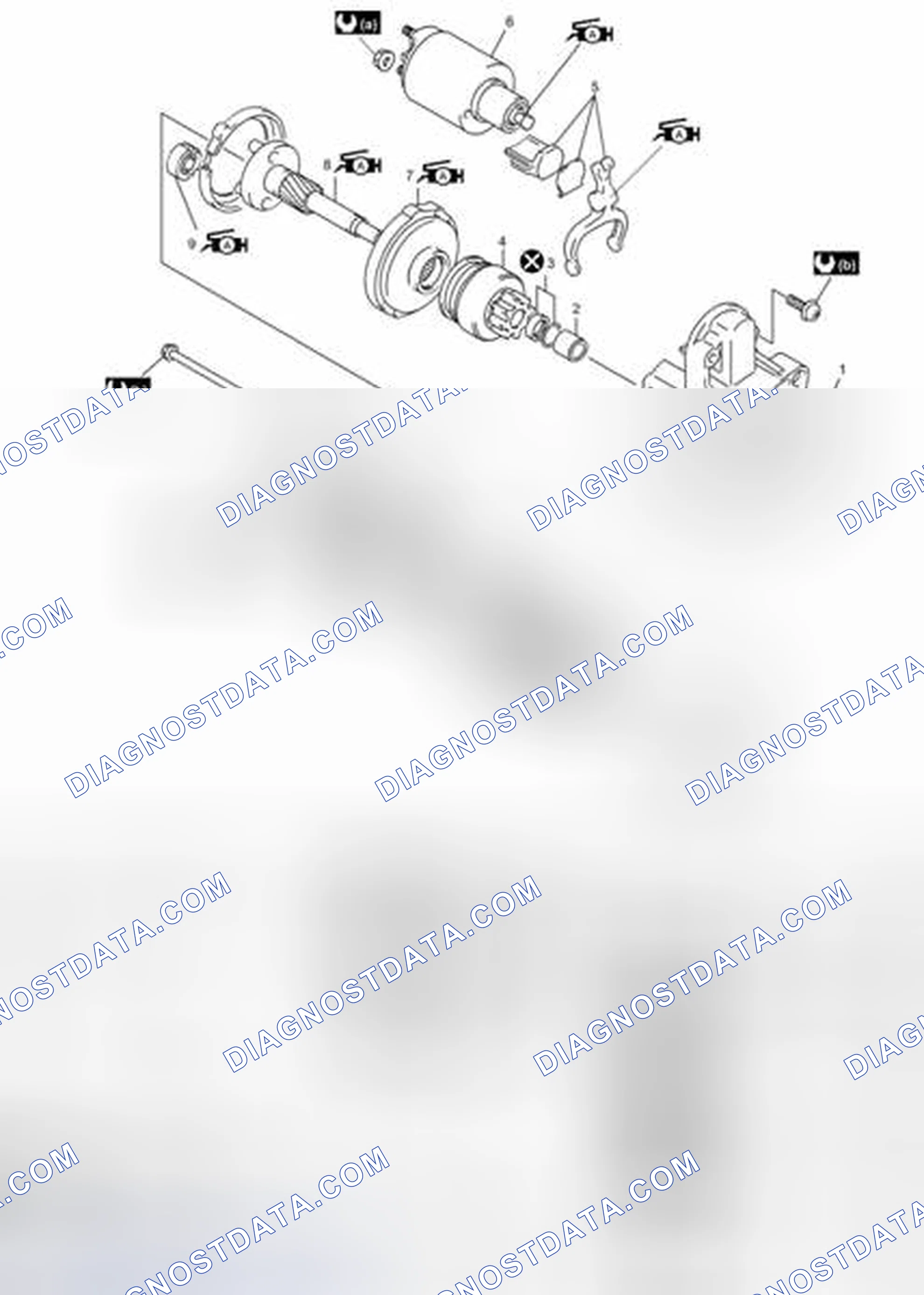 Scheme 10: Starting Motor Components
