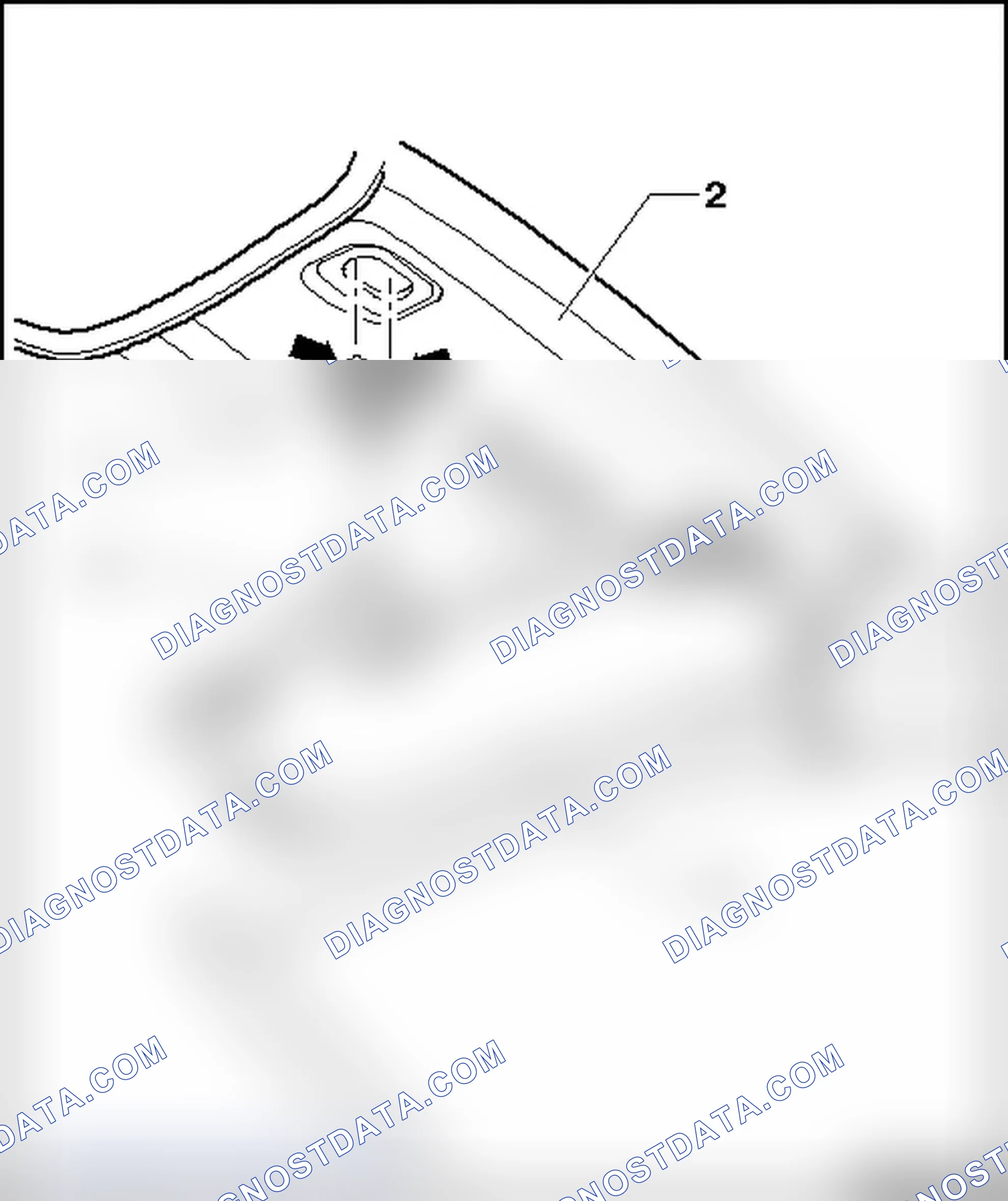 Scheme 53: SUN VISOR CENTER MOUNT ASSEMBLY OVERVIEW