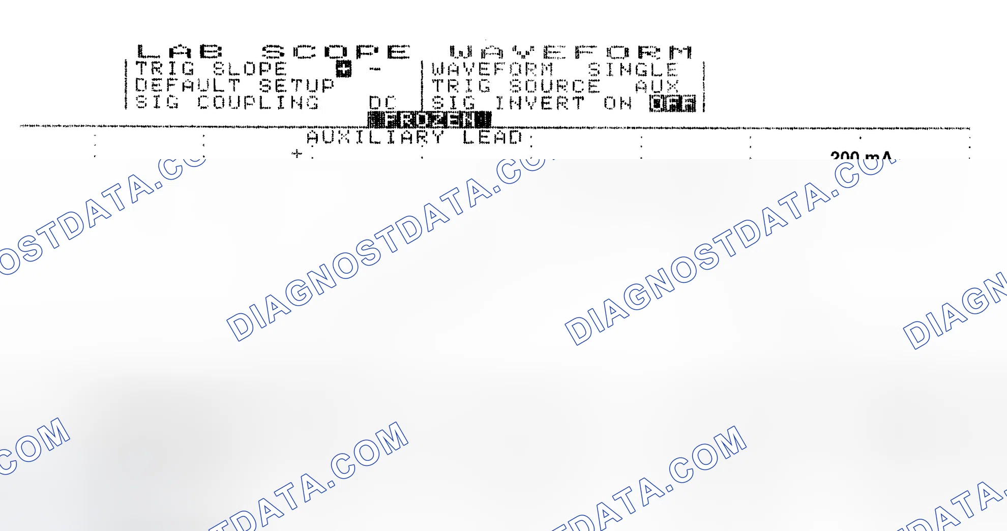 Scheme 13: Single Injector w/Normal Current Flow - Current Pattern