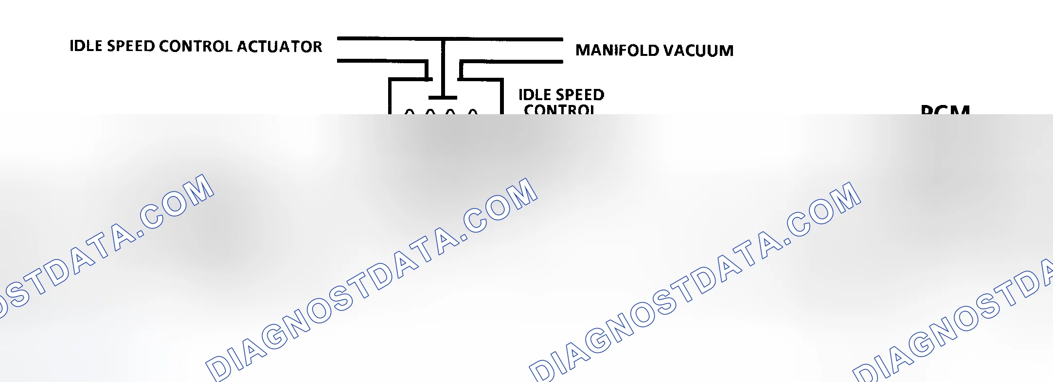 Scheme 209: Code 36 Schematic ("C", "G", "K" & "P" Series A/T) Idle Speed Actuator Fault