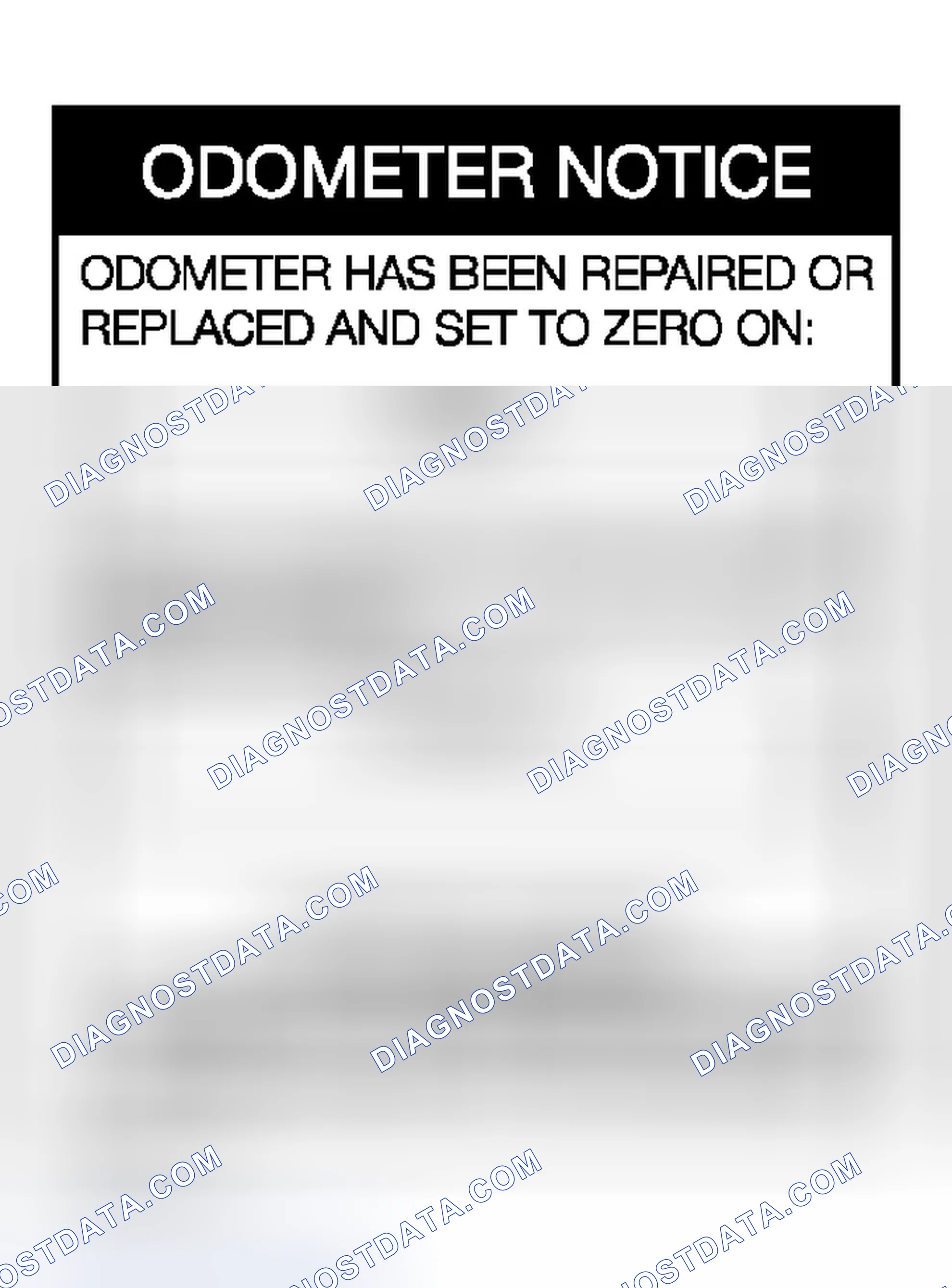 Scheme 167: Federal Odometer Disclosure Requirement 92-513