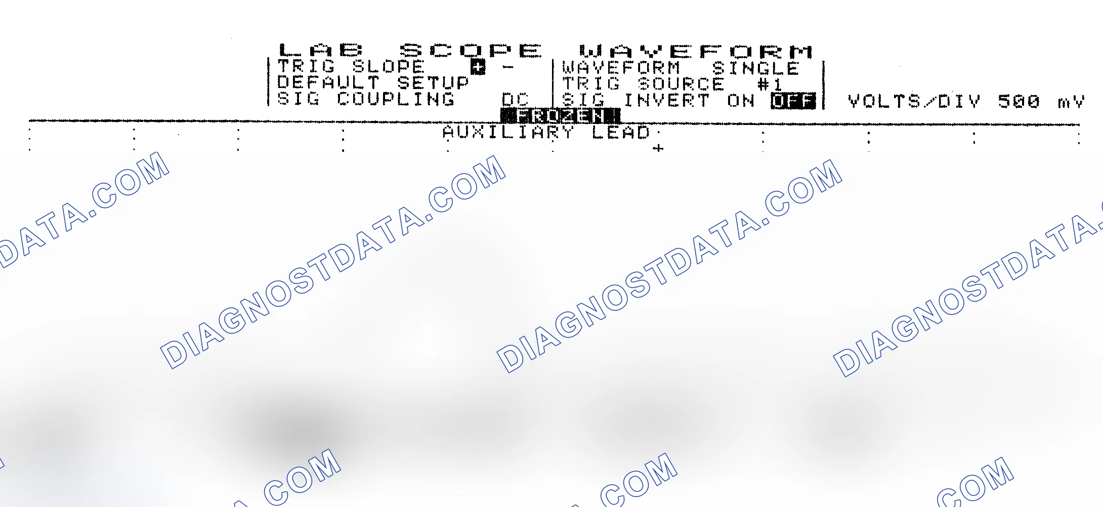 Scheme 10: Single Injector w/Excessive Current Flow - Current Pattern