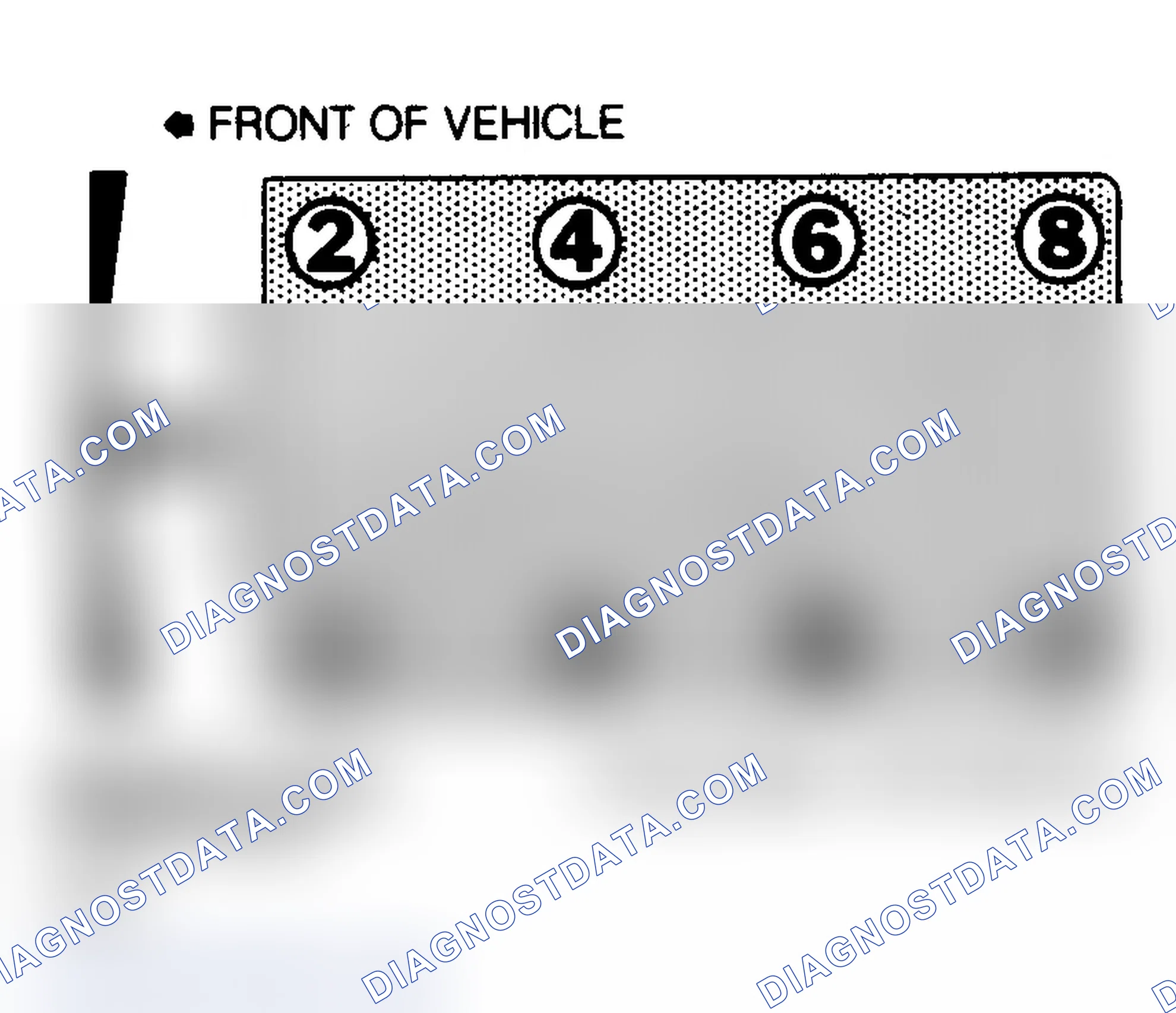 Scheme 7: Firing Order (6.2L & 6.5L Diesel)