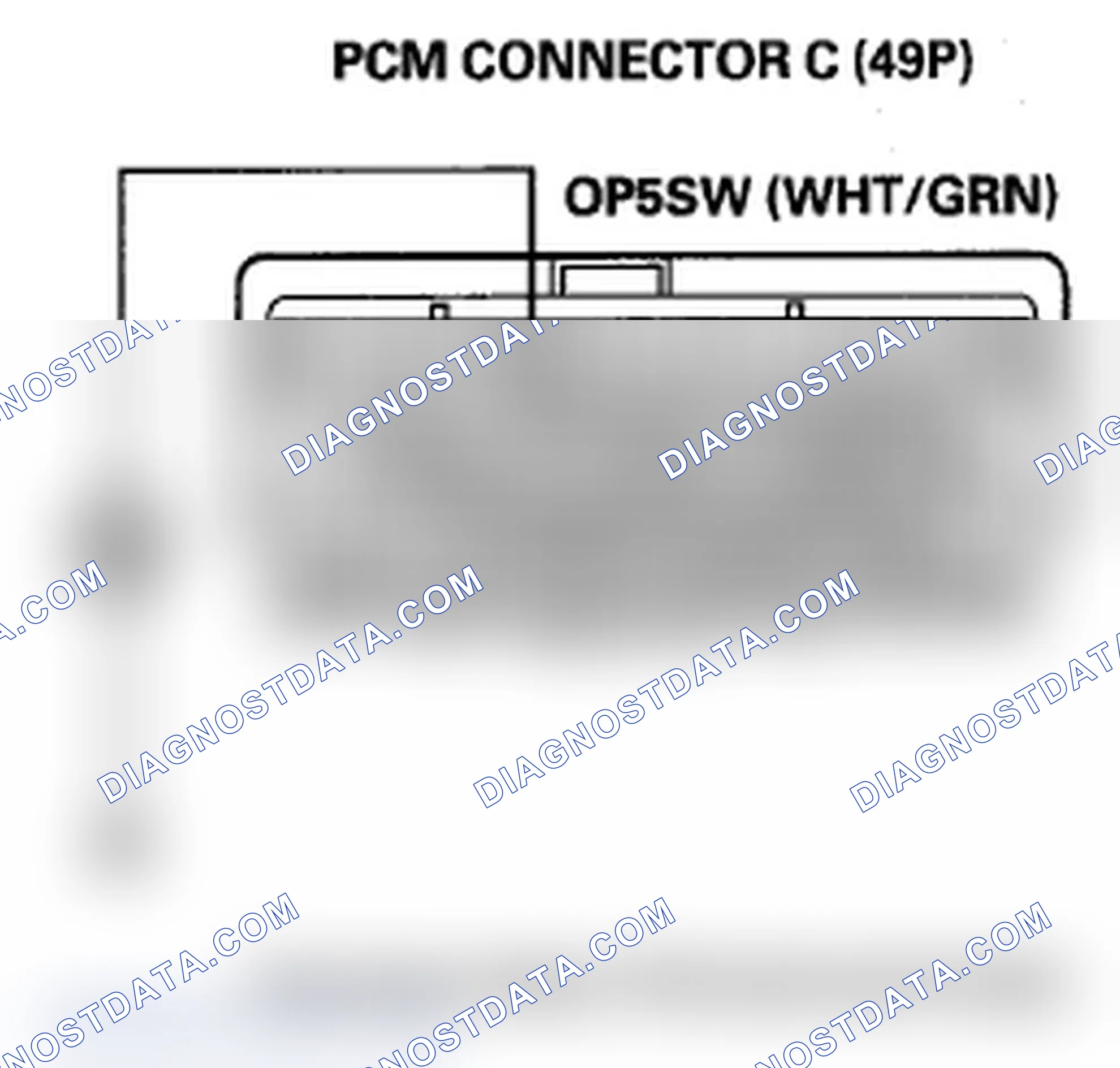 Scheme 87: DTC P0877: Short in Transmission Fluid Pressure Switch D (5th Clutch) Circuit, or Transmission Fluid